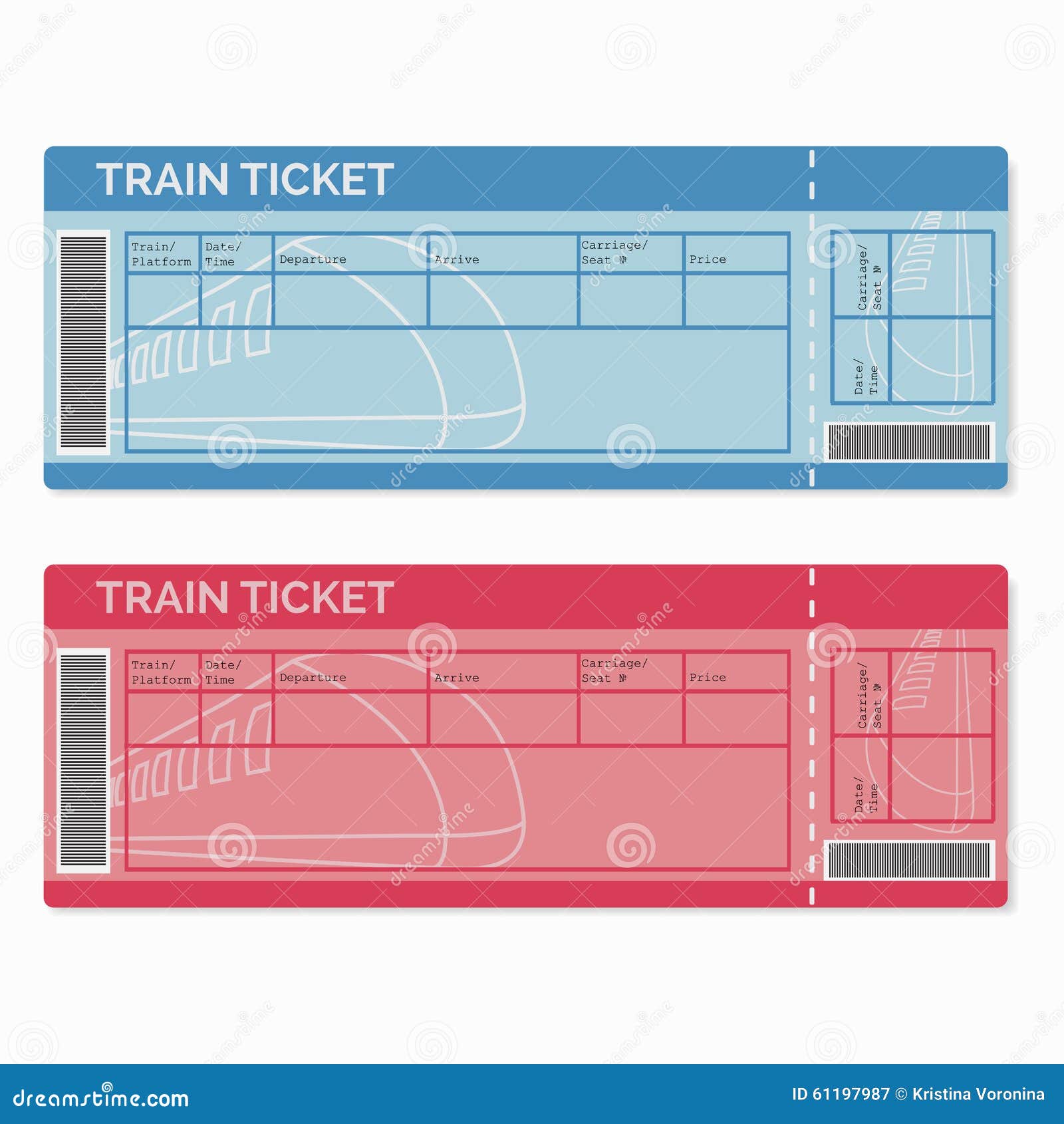 Ticket поезд