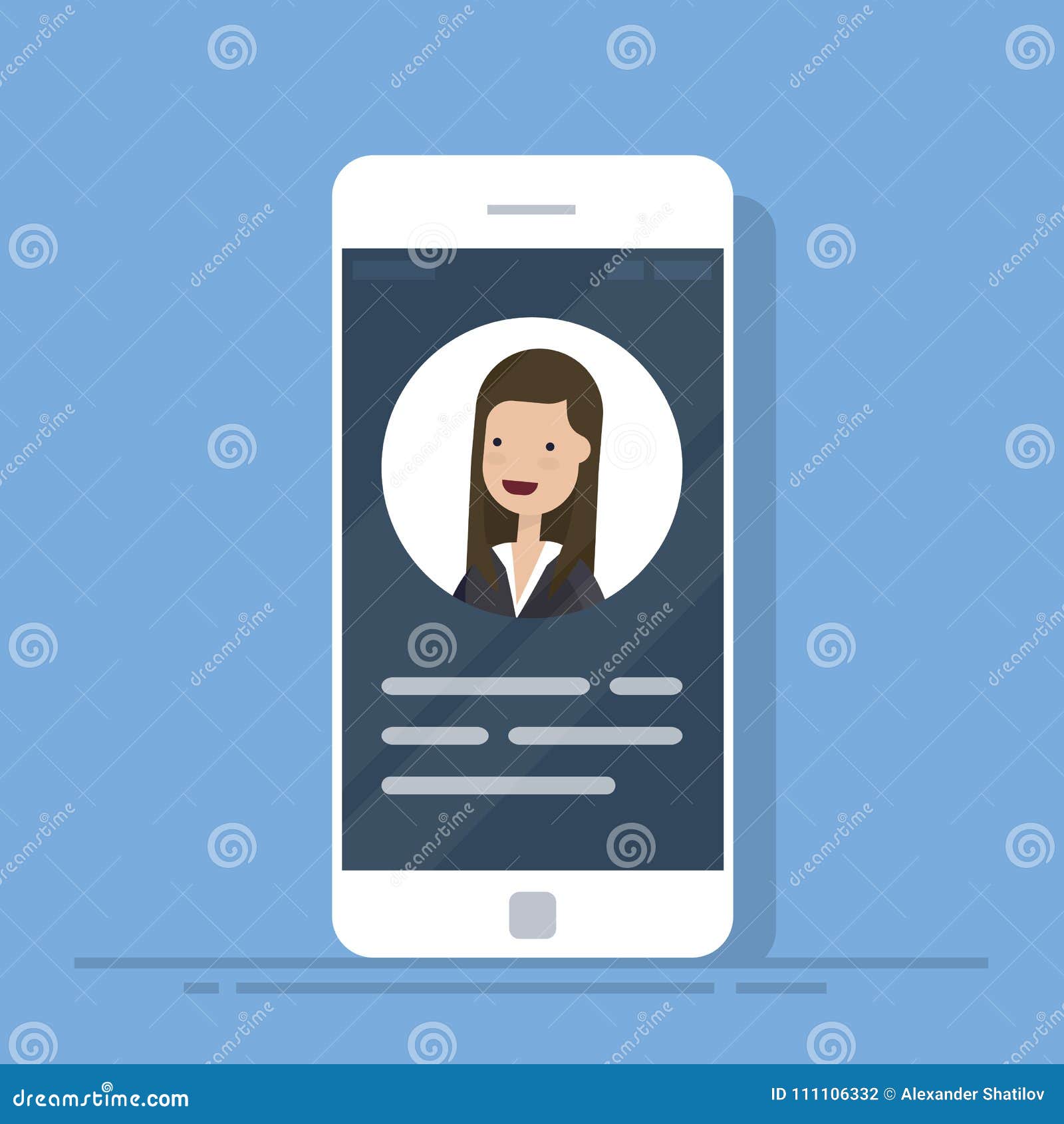 Контакты потребителя или детали карточки профиля на Smartphone Данные по  персональной информации на мобильном телефоне Фото и тек Иллюстрация  вектора - иллюстрации насчитывающей карточка, консультант: 111106332