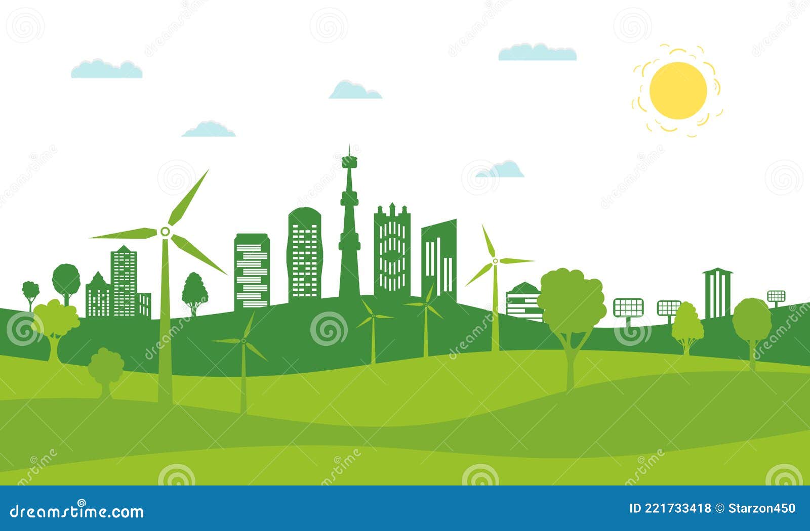 Концепция зеленых городов. Ecology City.
