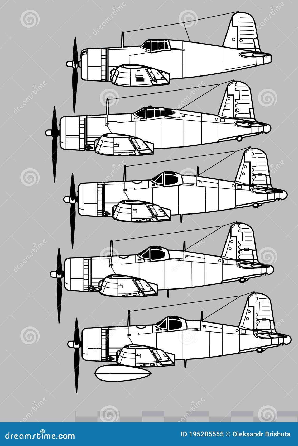  Vought F4u           -     195285555