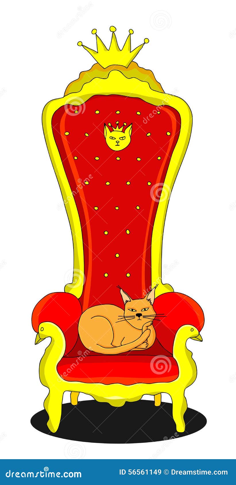 Королевский трон рисунок