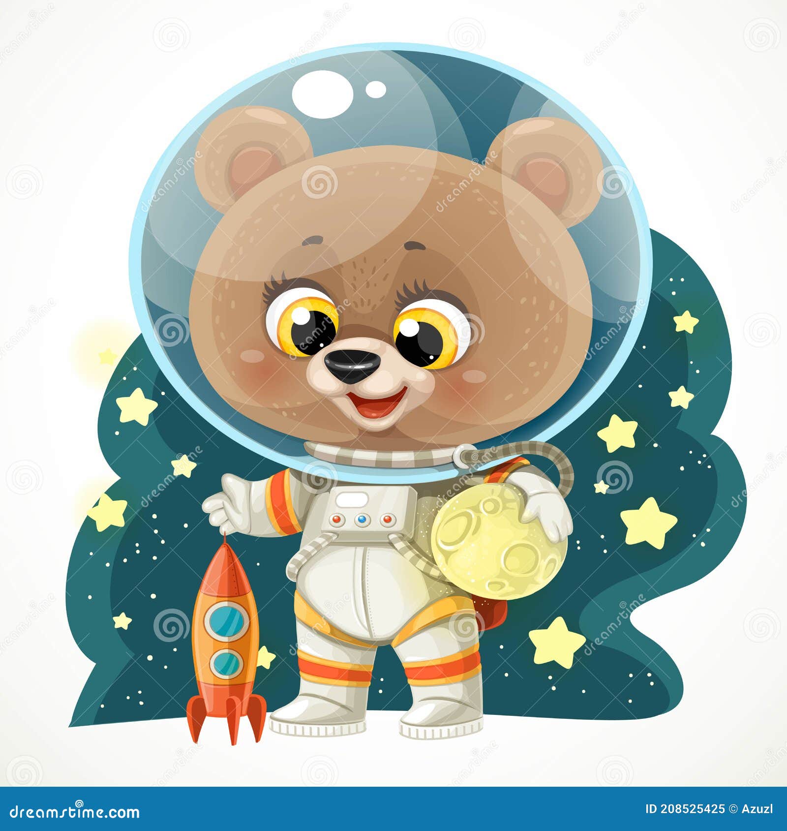 Медведь космонавт