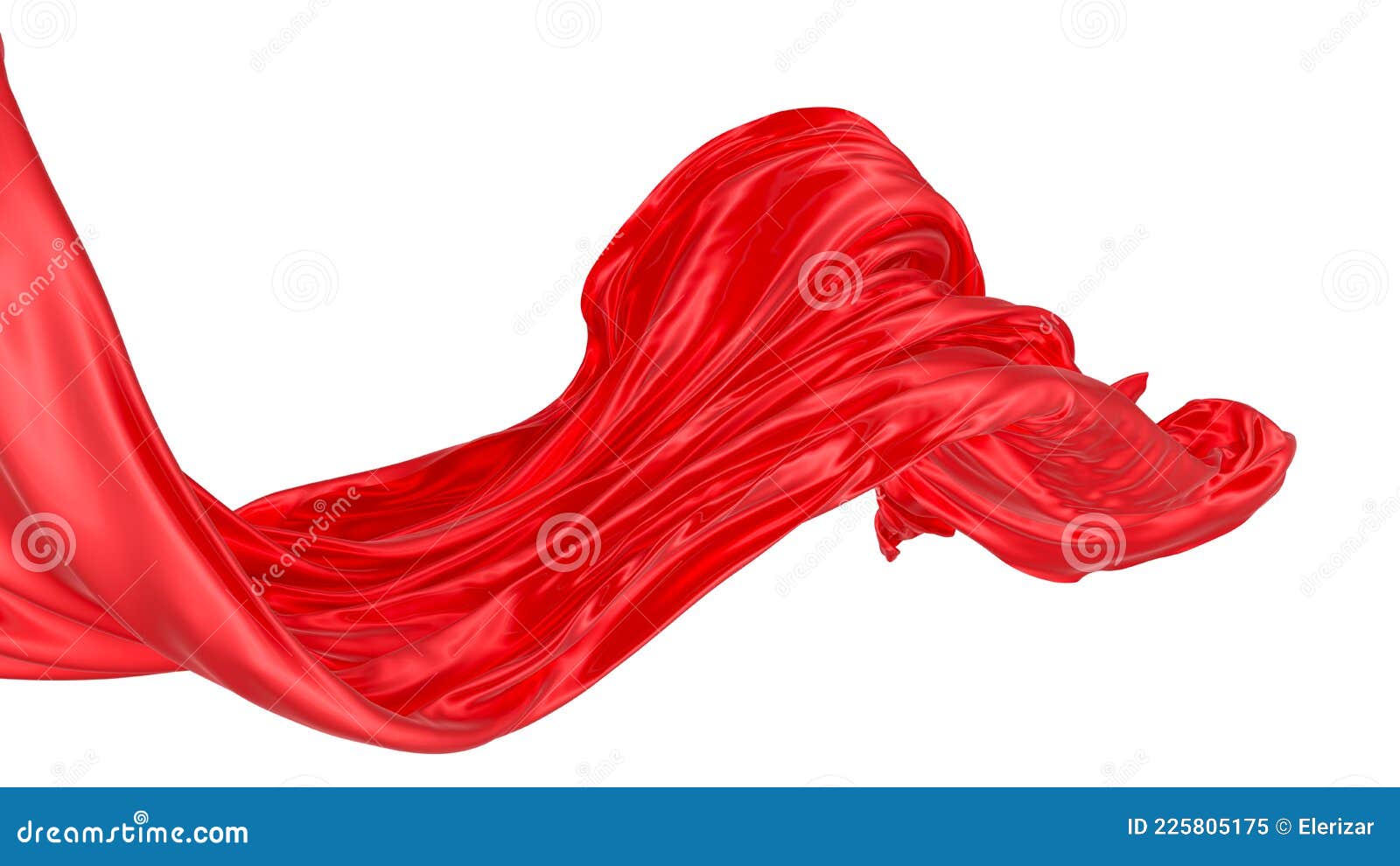 красивая струящаяся ткань из красного волнистого шелка или изображение с  рендерингом Satin 3d. Иллюстрация штока - иллюстрации насчитывающей свет,  яркое: 225805175