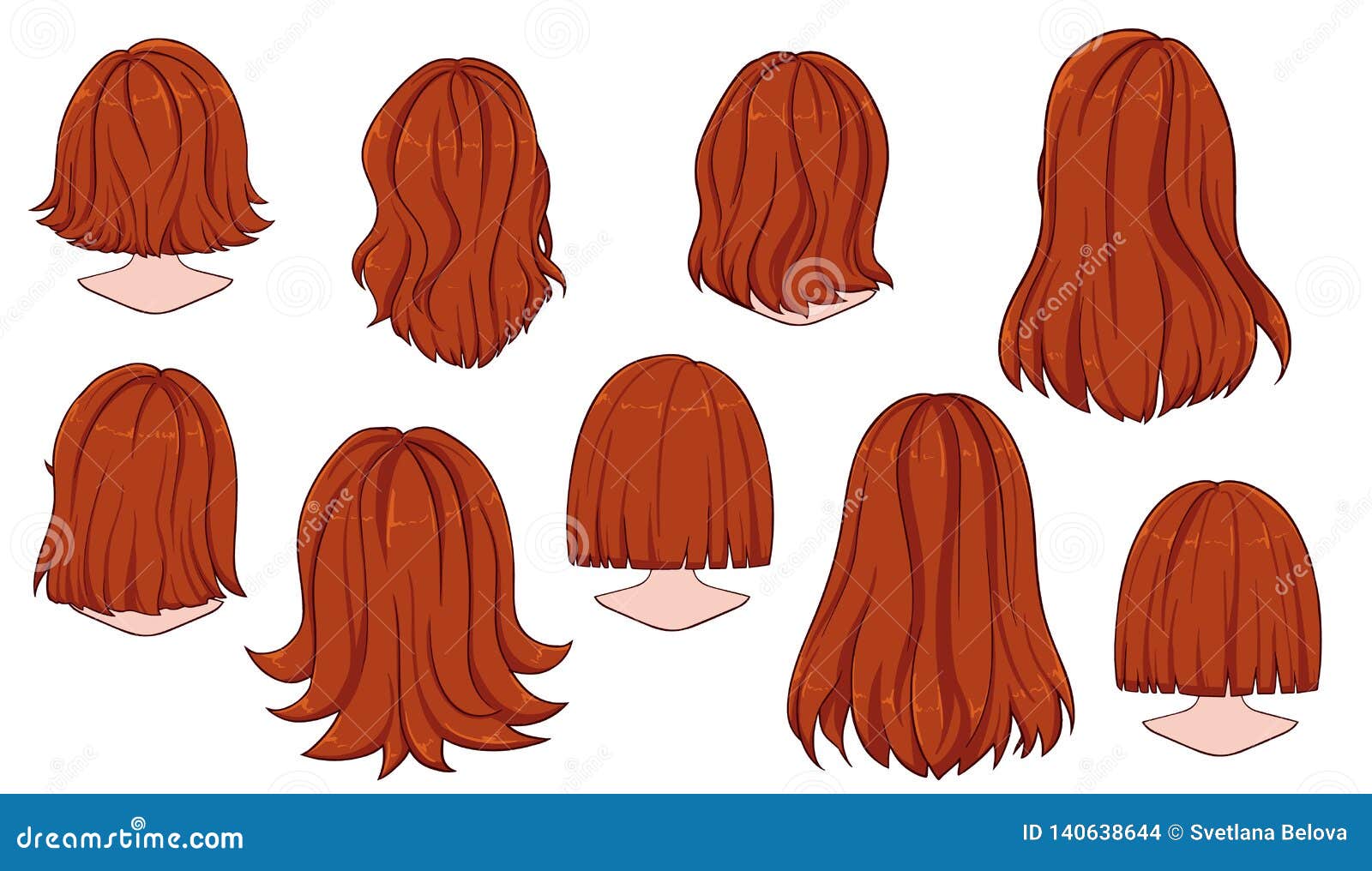 Красные Длинные Волосы Девушки Фото