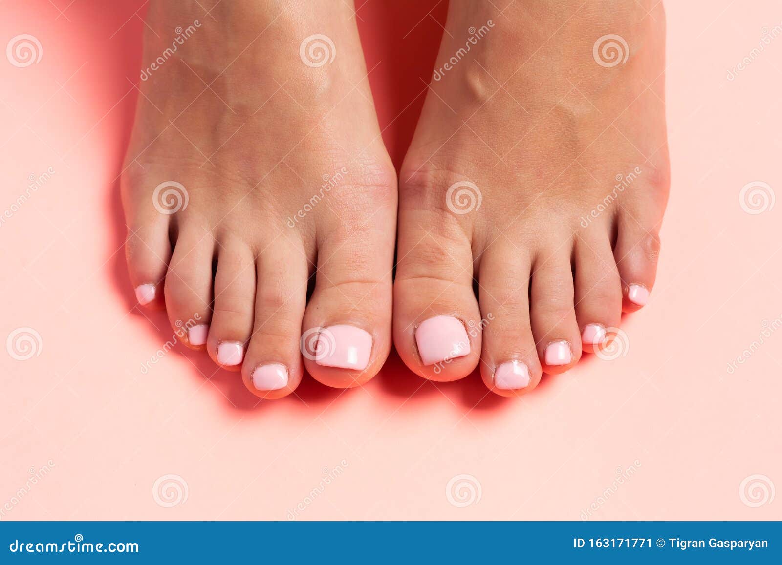 Pink foot