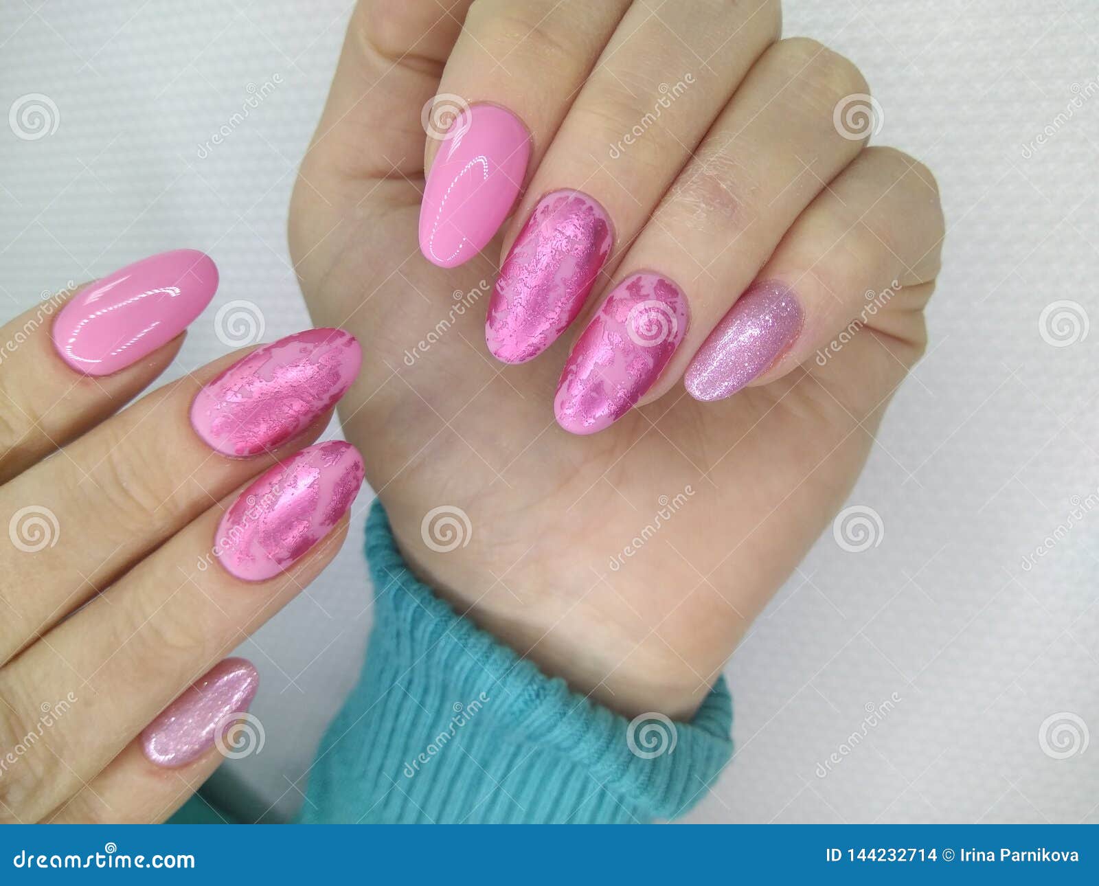 Красивые Ногти Дизайн Фото Розовые