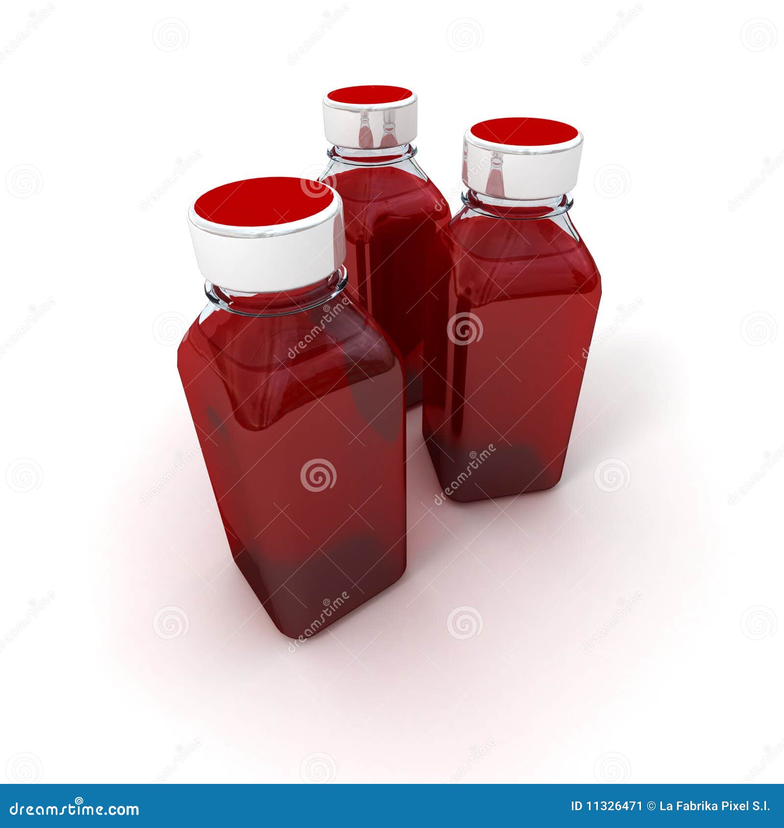Красное трио. Красная бутылка с кровью. Blood Bottle Art.