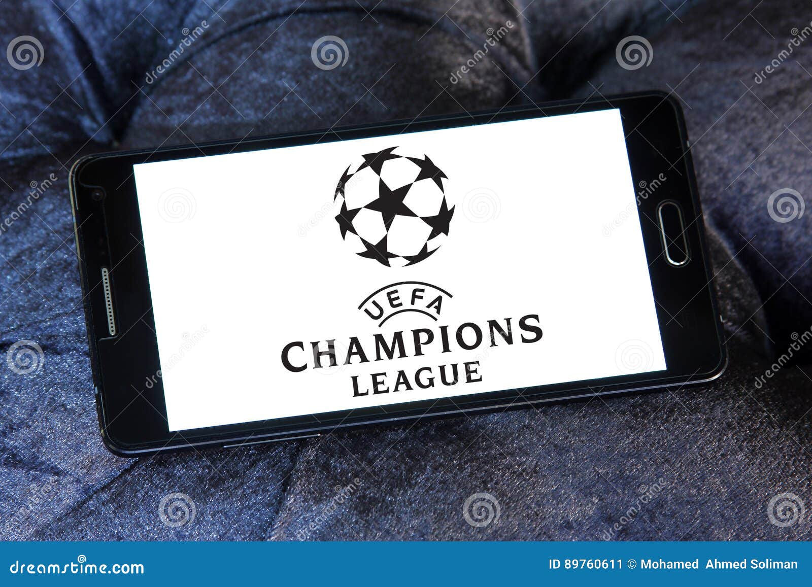 Логотип лиги чемпионов Uefa Редакционное Фото - изображение насчитывающей  телефон, логосы: 89760611