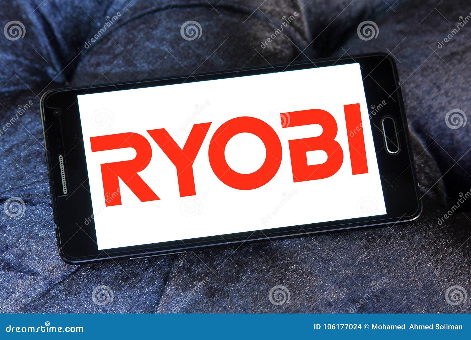 Логотип компании Ryobi редакционное стоковое изображение. изображение  насчитывающей логос - 106177024