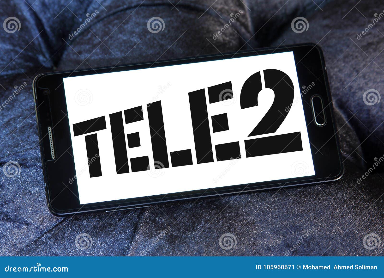 Логотип компании Tele2 AB редакционное фото. изображение насчитывающей  оператор - 105960671