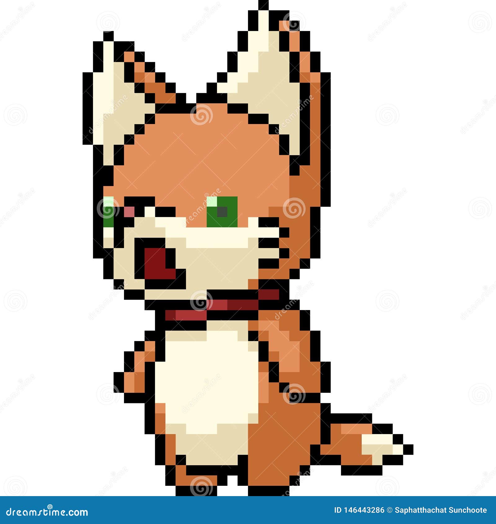 Pixel fox