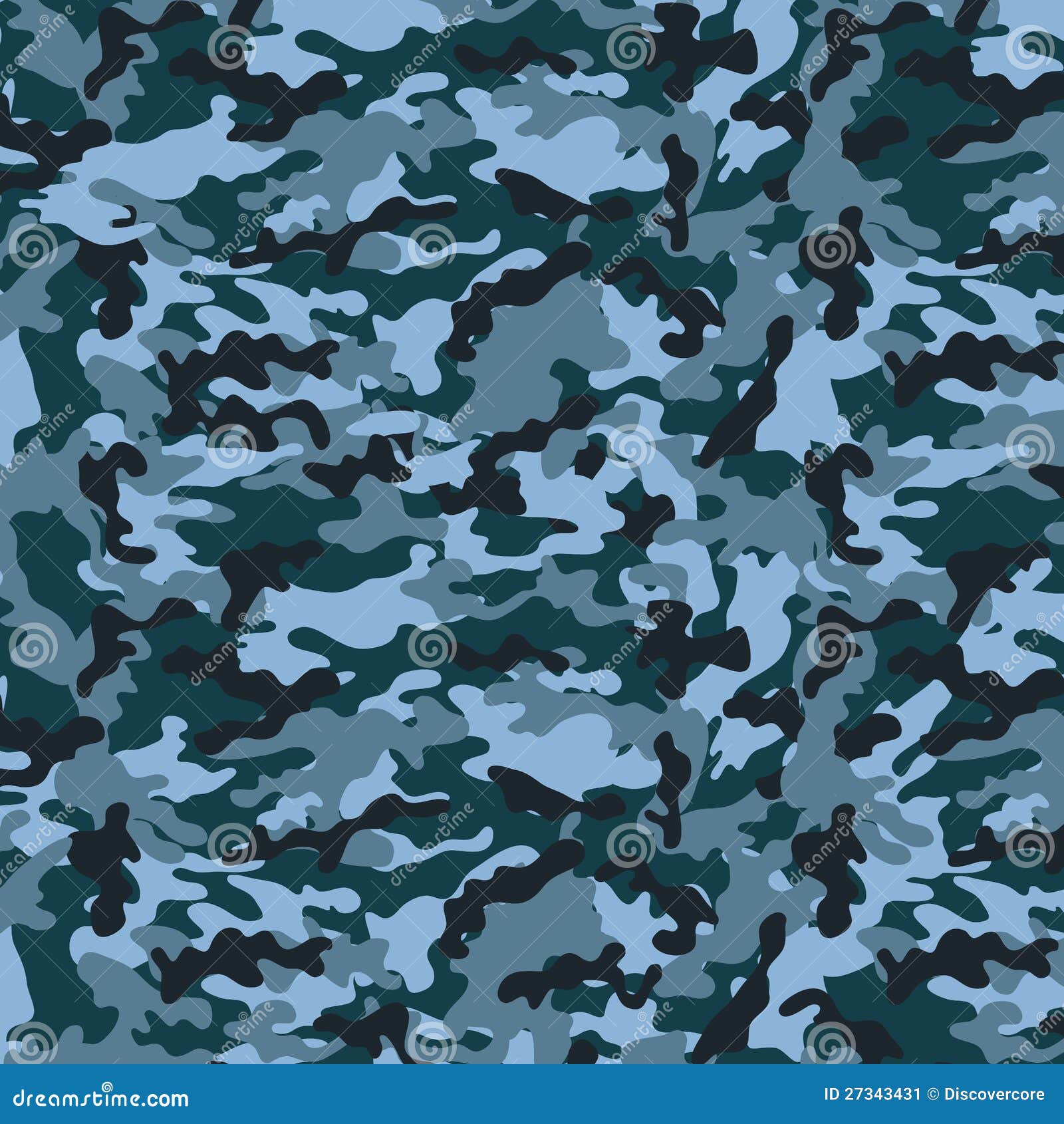 Blue camo