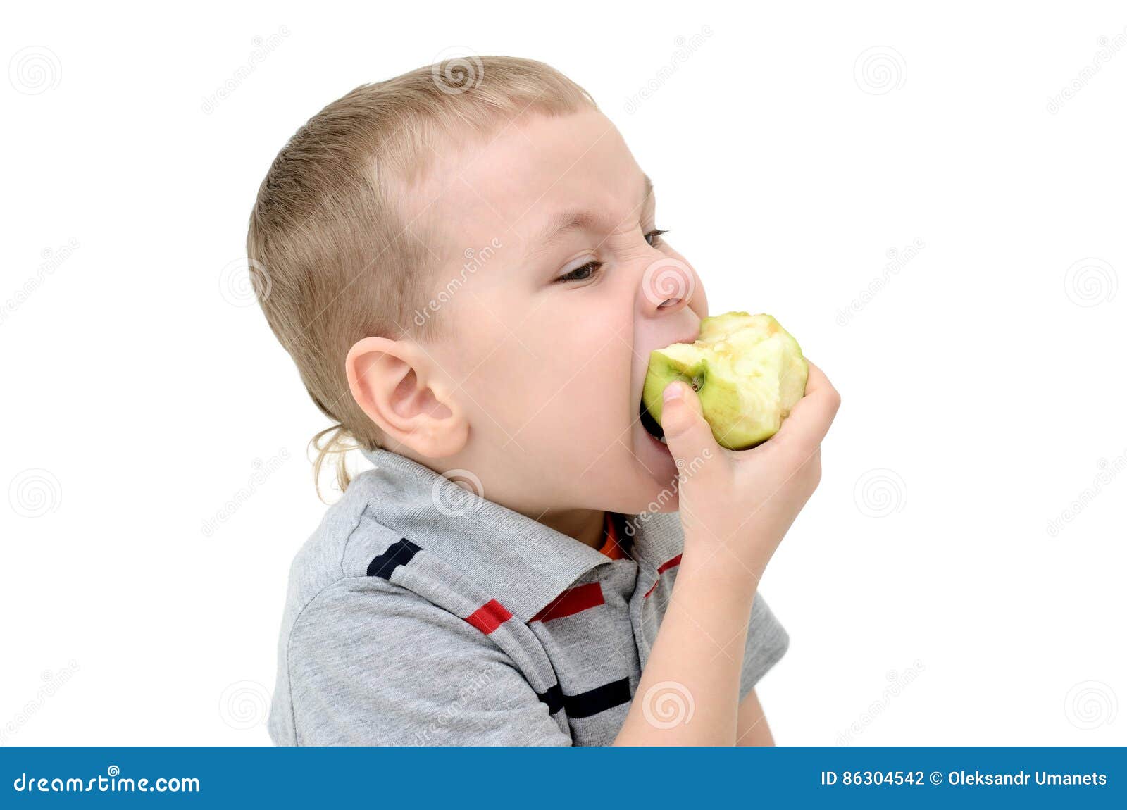 The apple am little