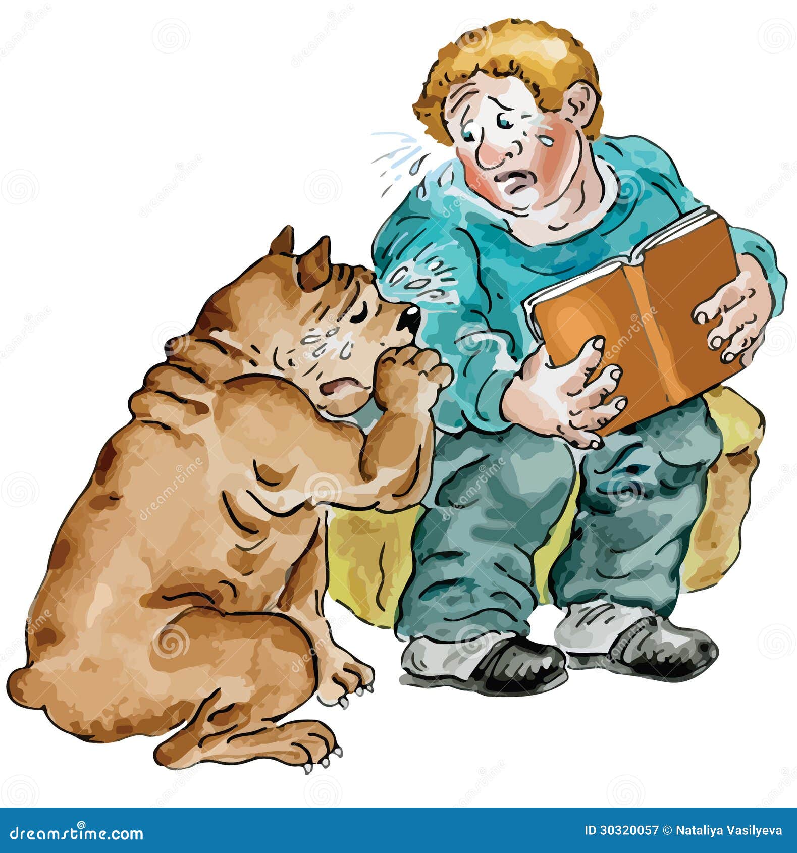 бордер-колли щенок мальчик. всемирный день сострадани. печальный взгляд собаки. бордер колли с детьми. мальчик с собакой вектор.