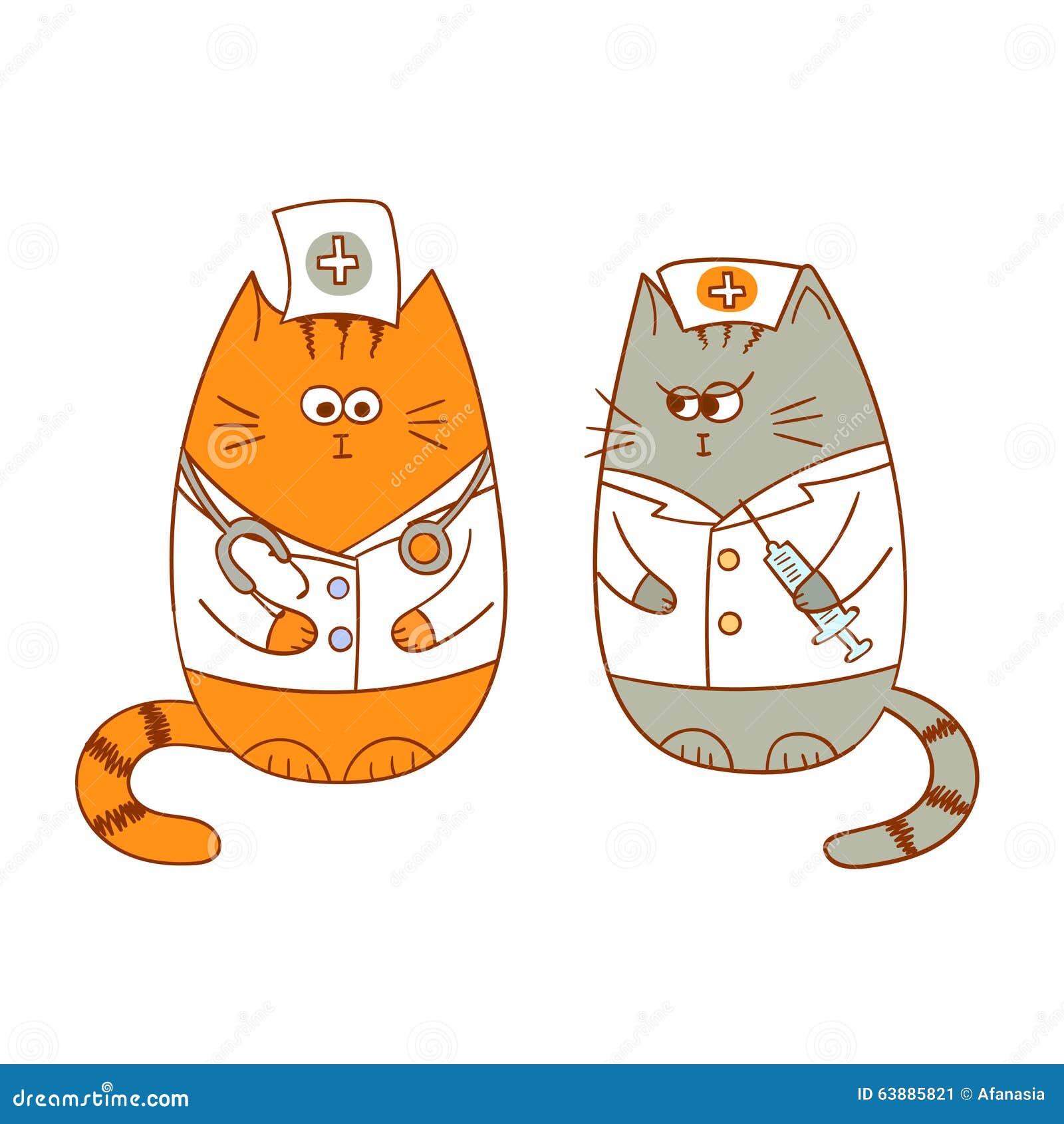 Кот врач картинки
