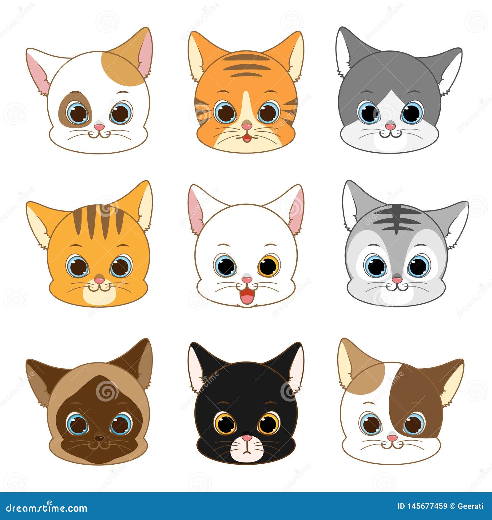 Картинка головы кота
