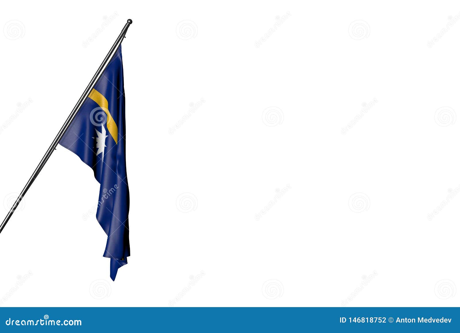 Флаг Науру Фото