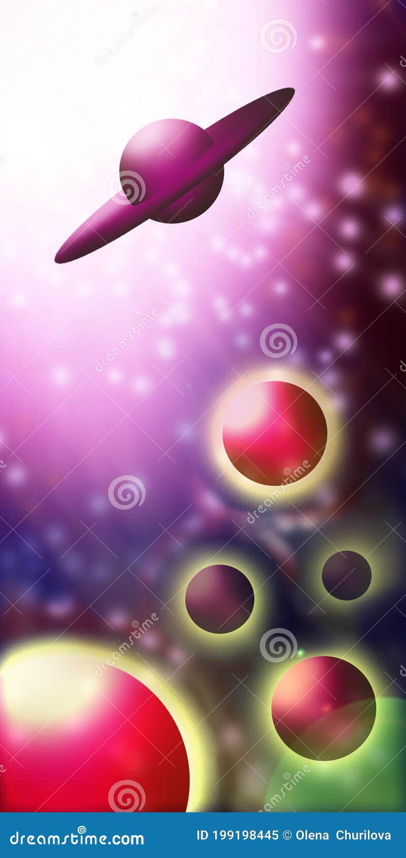 Мистическая фон пространства Абстрактная фон с планет Астрология Красивые  обои для смартфонов Иллюстрация штока - иллюстрации насчитывающей небесно,  пинк: 199198445