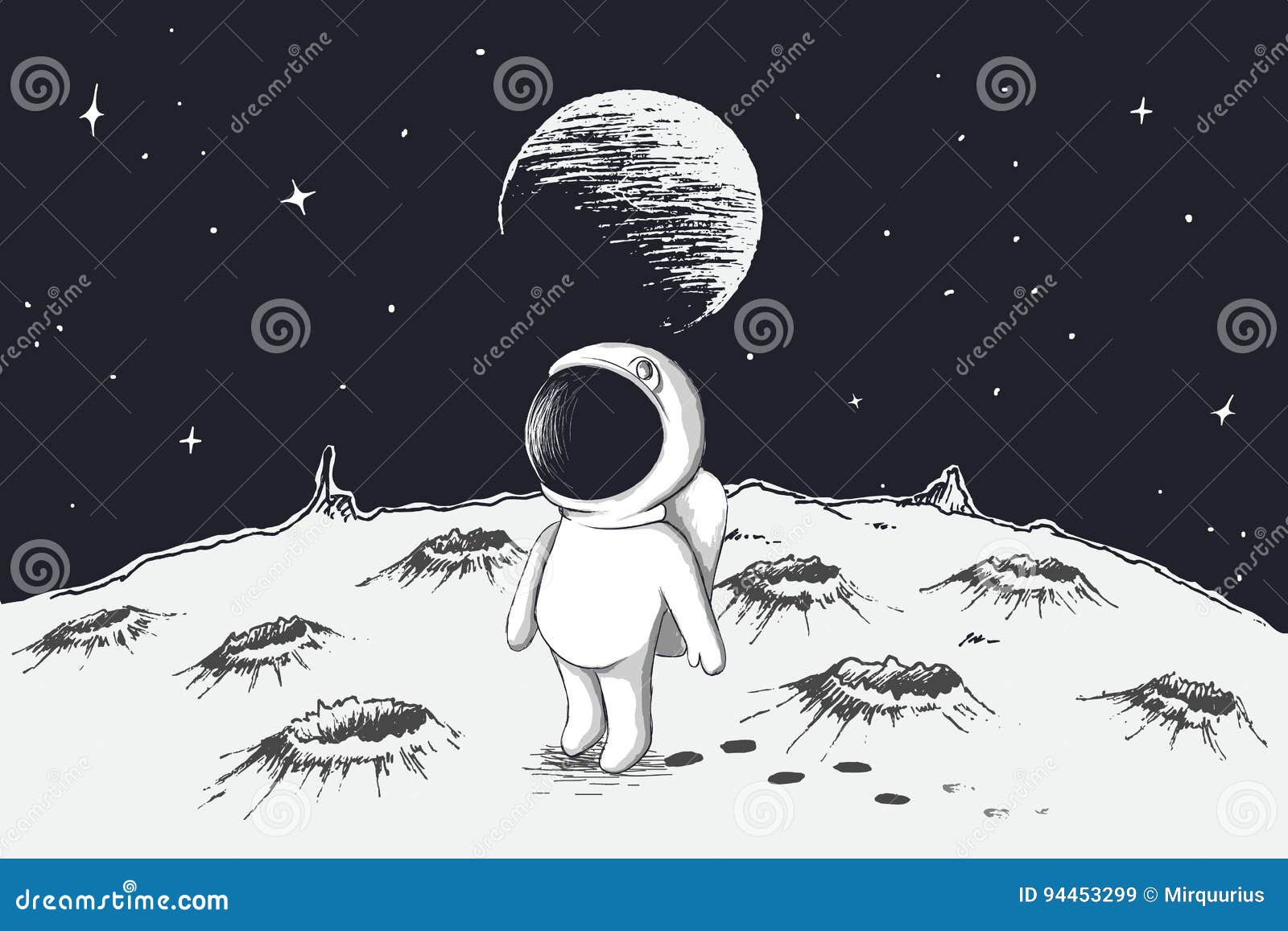 Песня там на луне. Космос рисунок карандашом. Человечек на Луне. Луна рисунок. Космонавт на Луне рисунок.