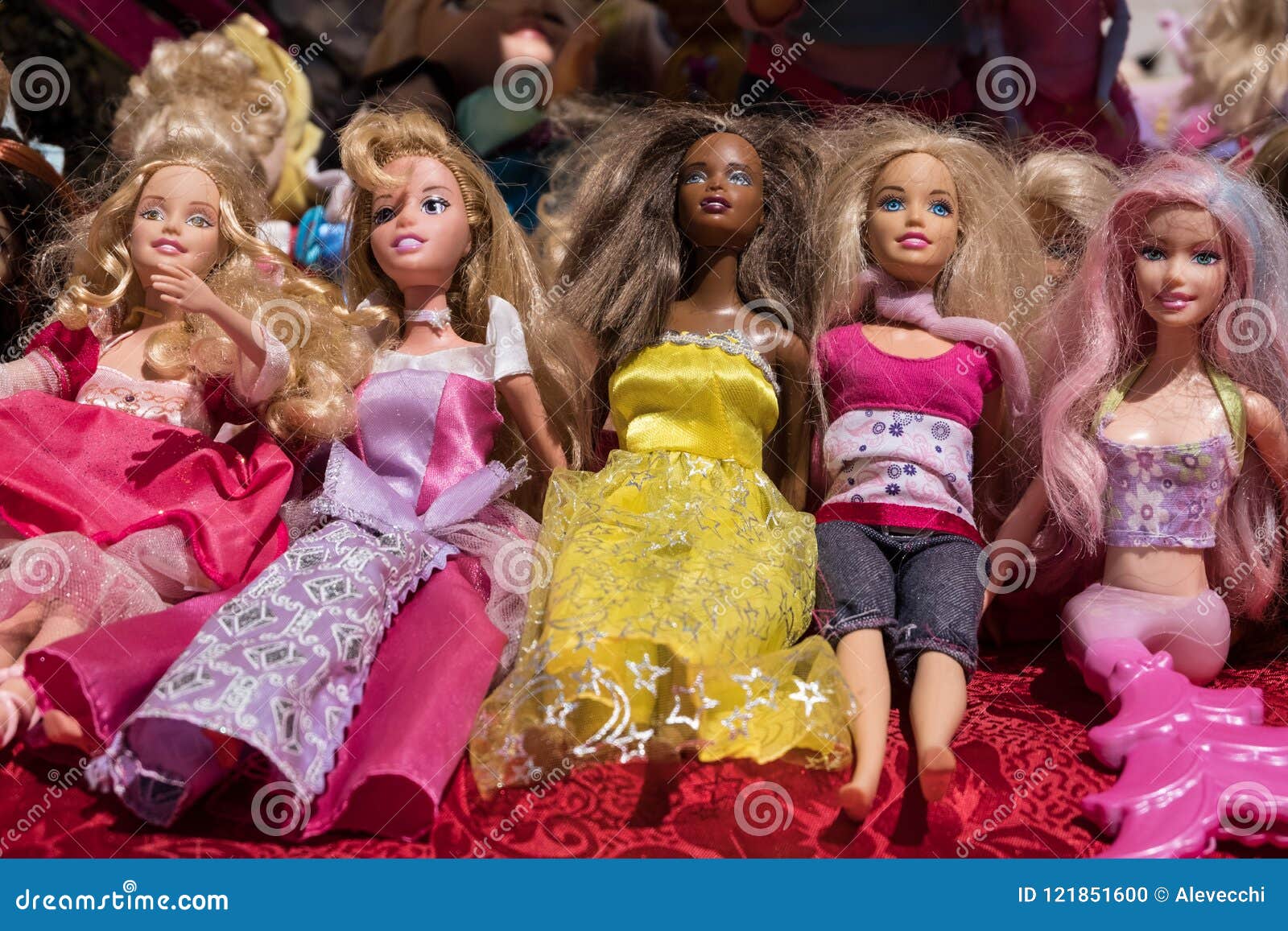 Barbie doll, clown and Baby doll: Funny video for children - YouTube