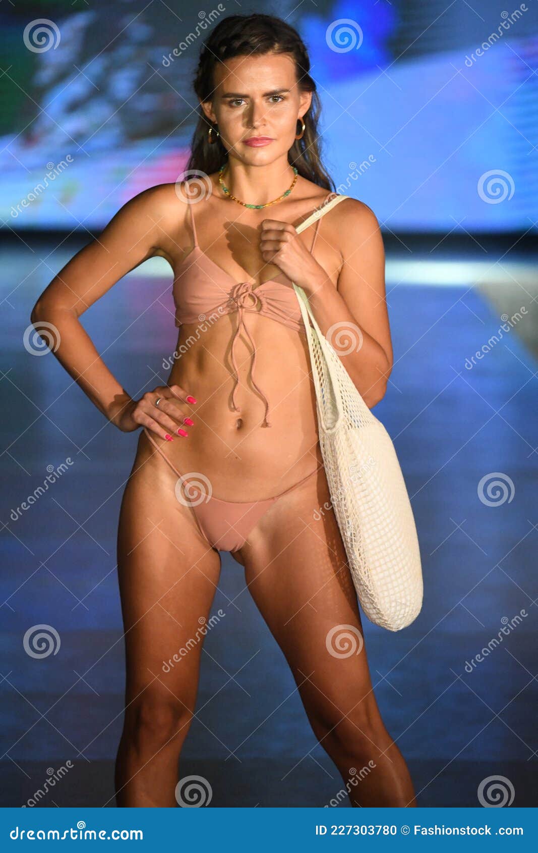 Almost naked models