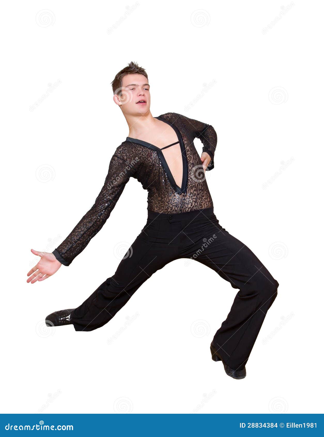 Молодой танцор бального зала Стоковое Фото - изображение насчитывающей черный, танцор: 28834384