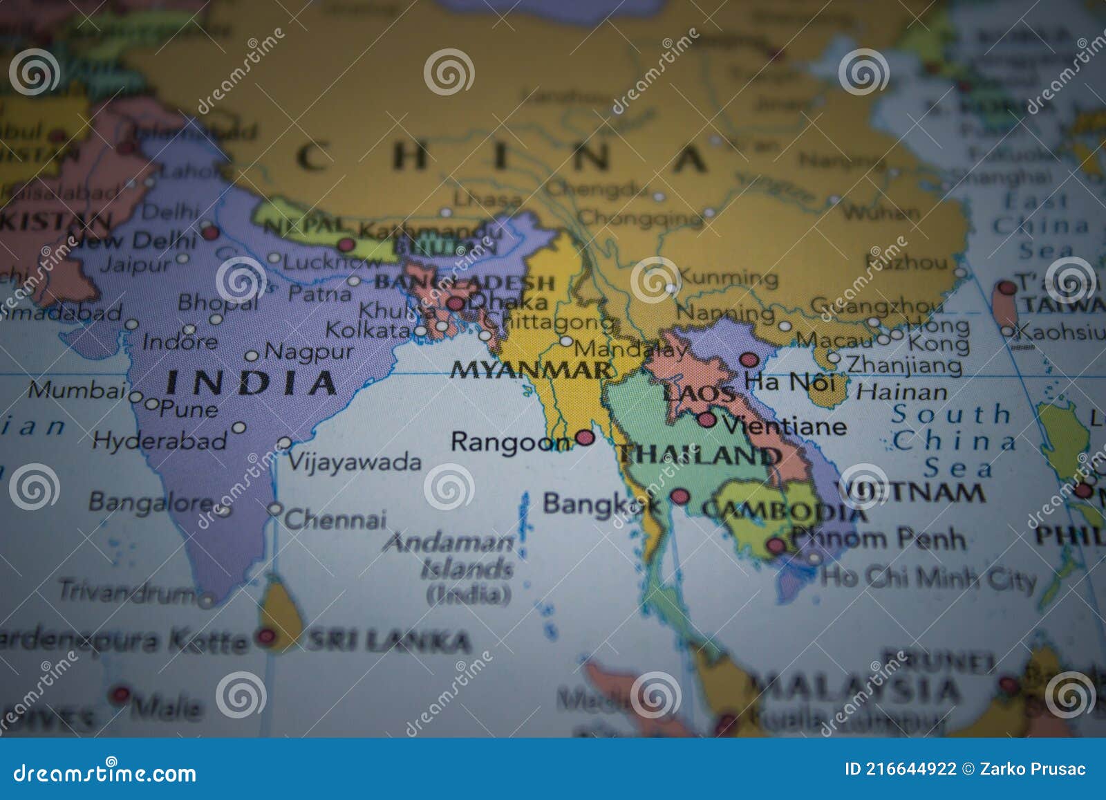 мьянма на карте мира стоковое фото. изображение насчитывающей макрос -216644922