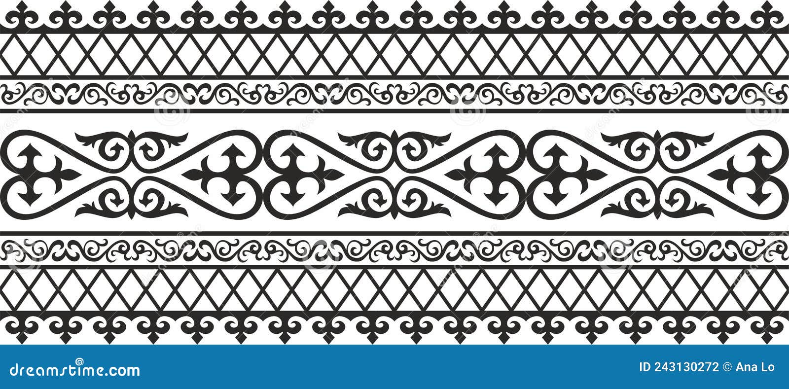 Kazakh pattern