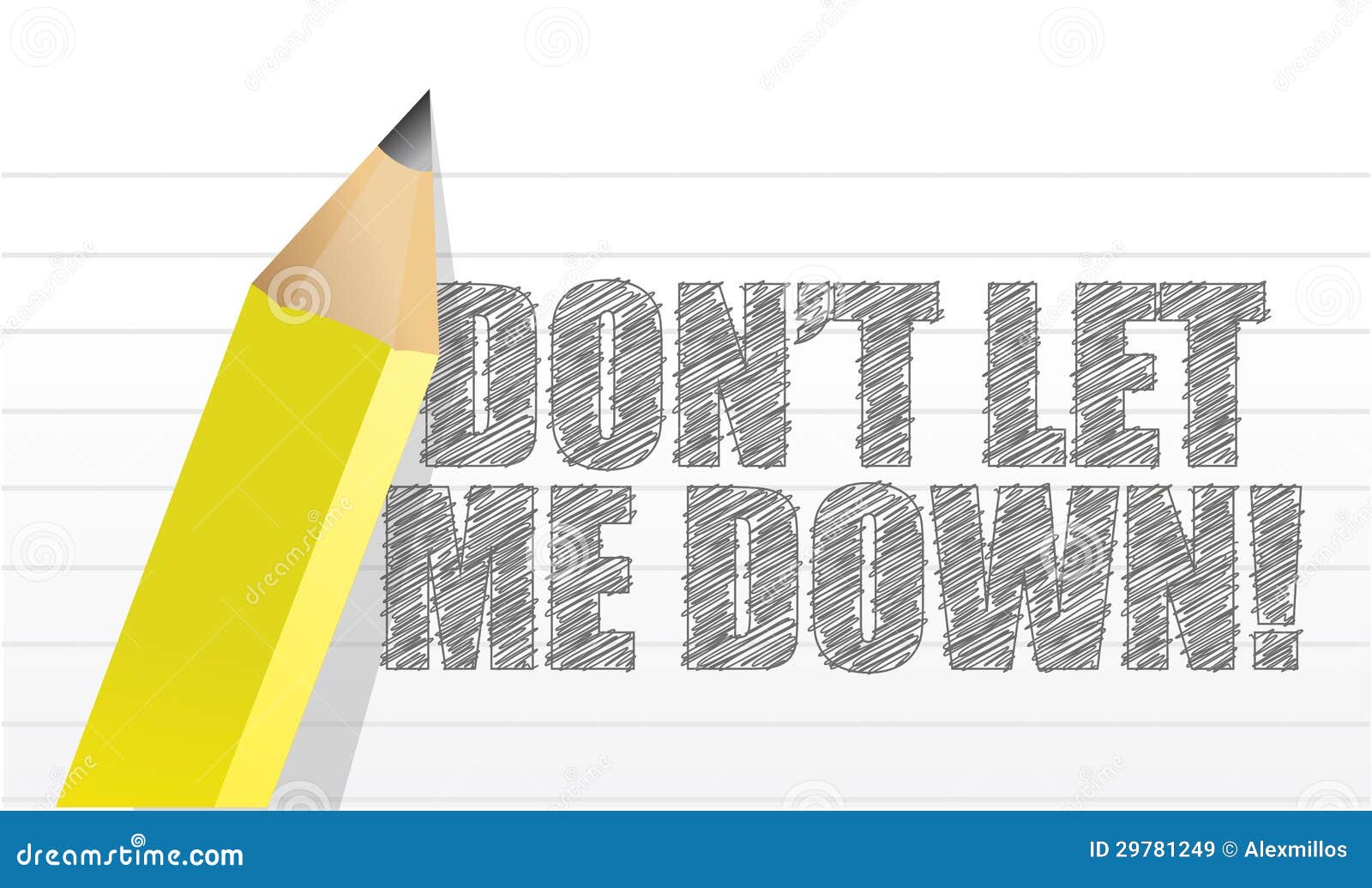 Write t. Don't write me. Права карандашом.