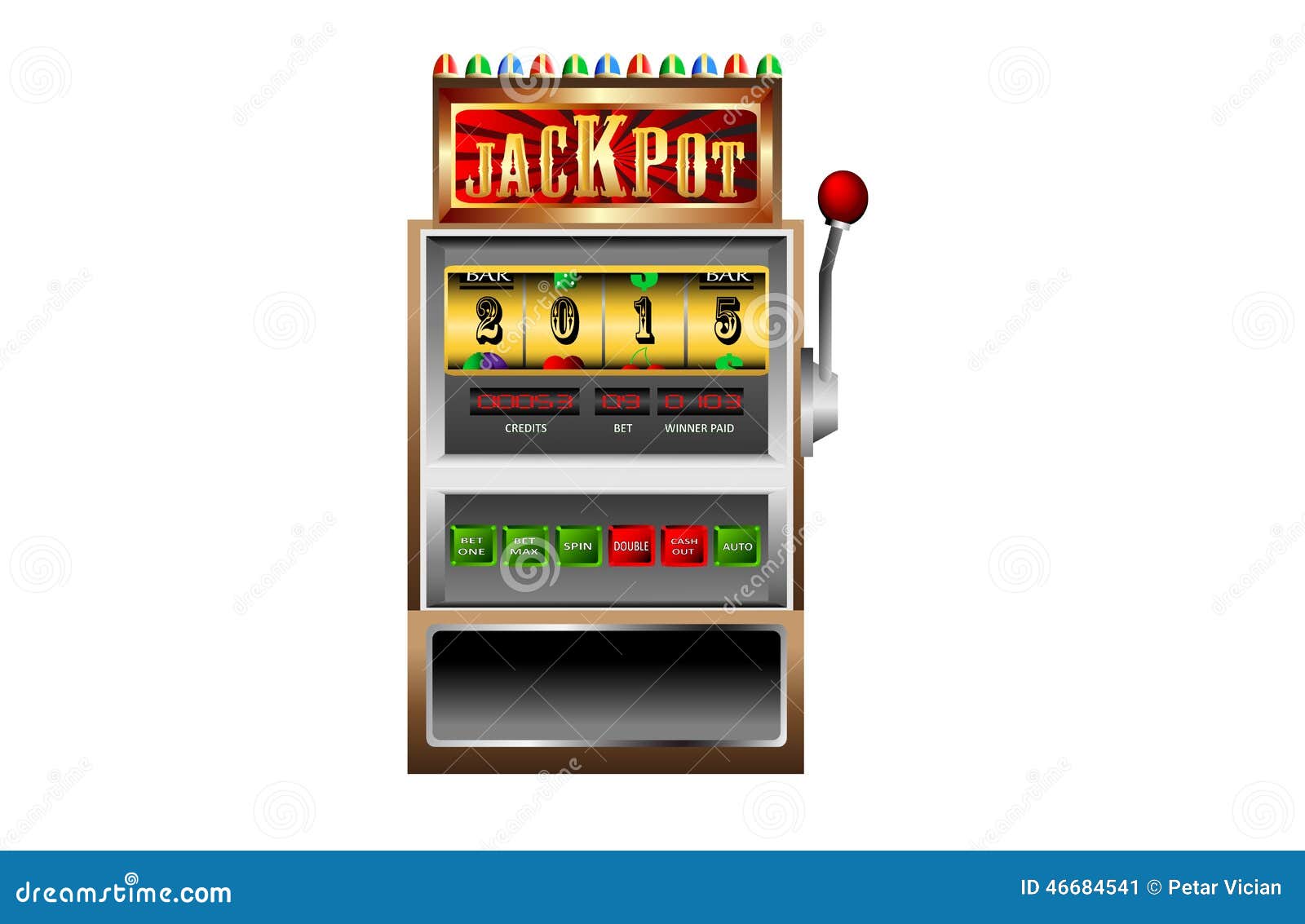 Free vector graphics slot machine