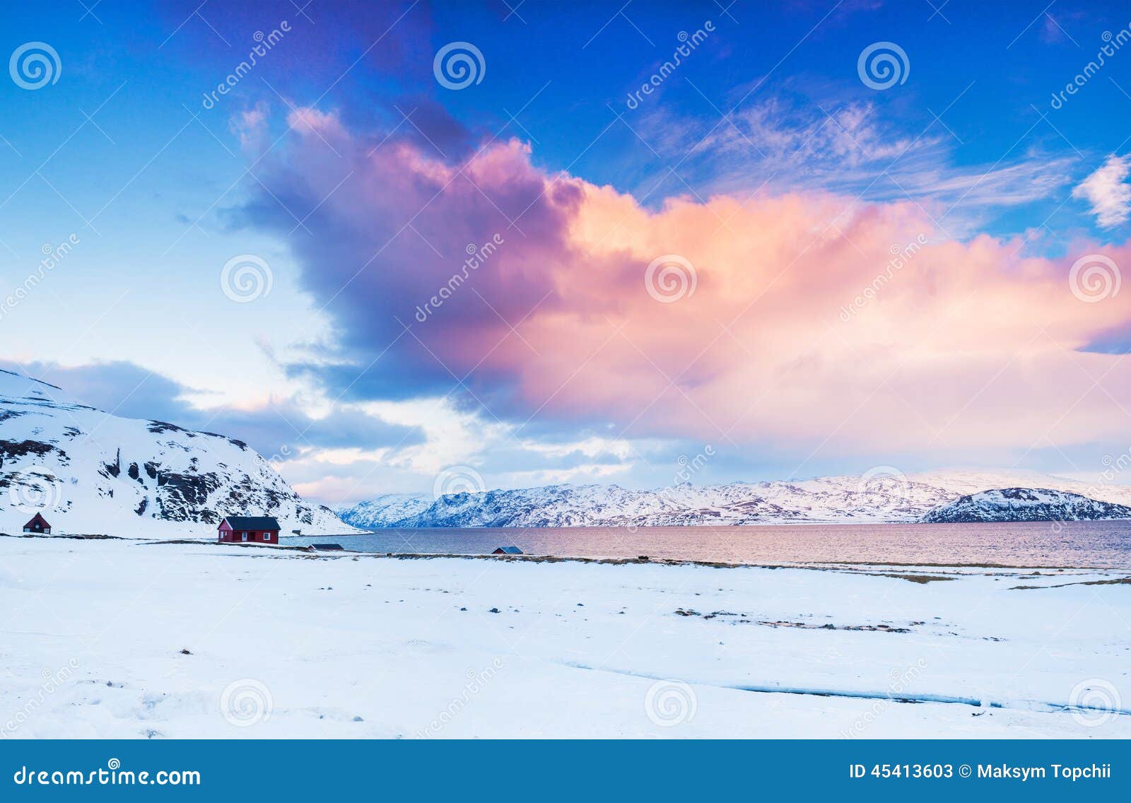 Норвегия Зима стоковое изображение. изображение насчитывающей хата -  45413603