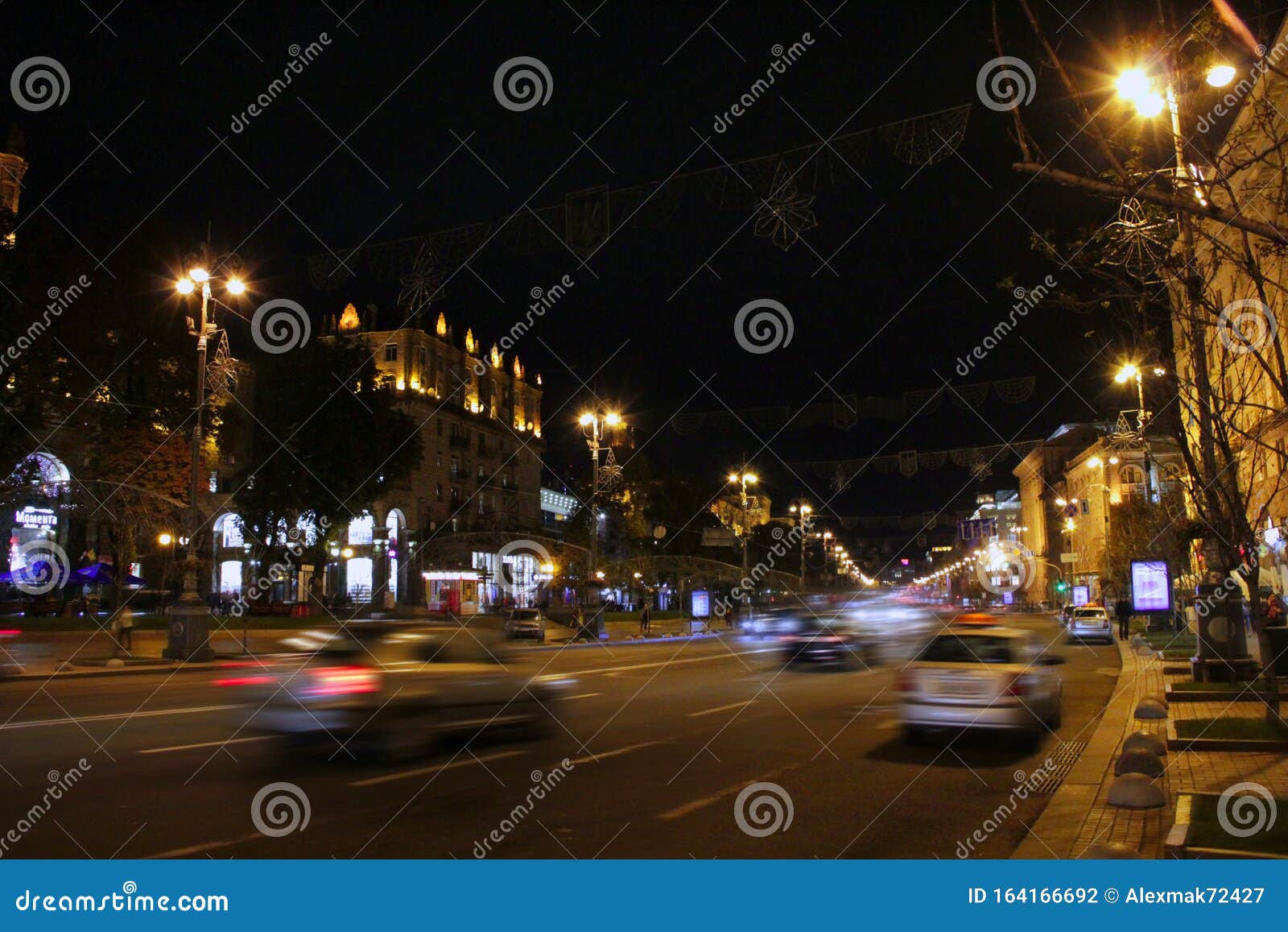 Фото Улицы Города Ночью