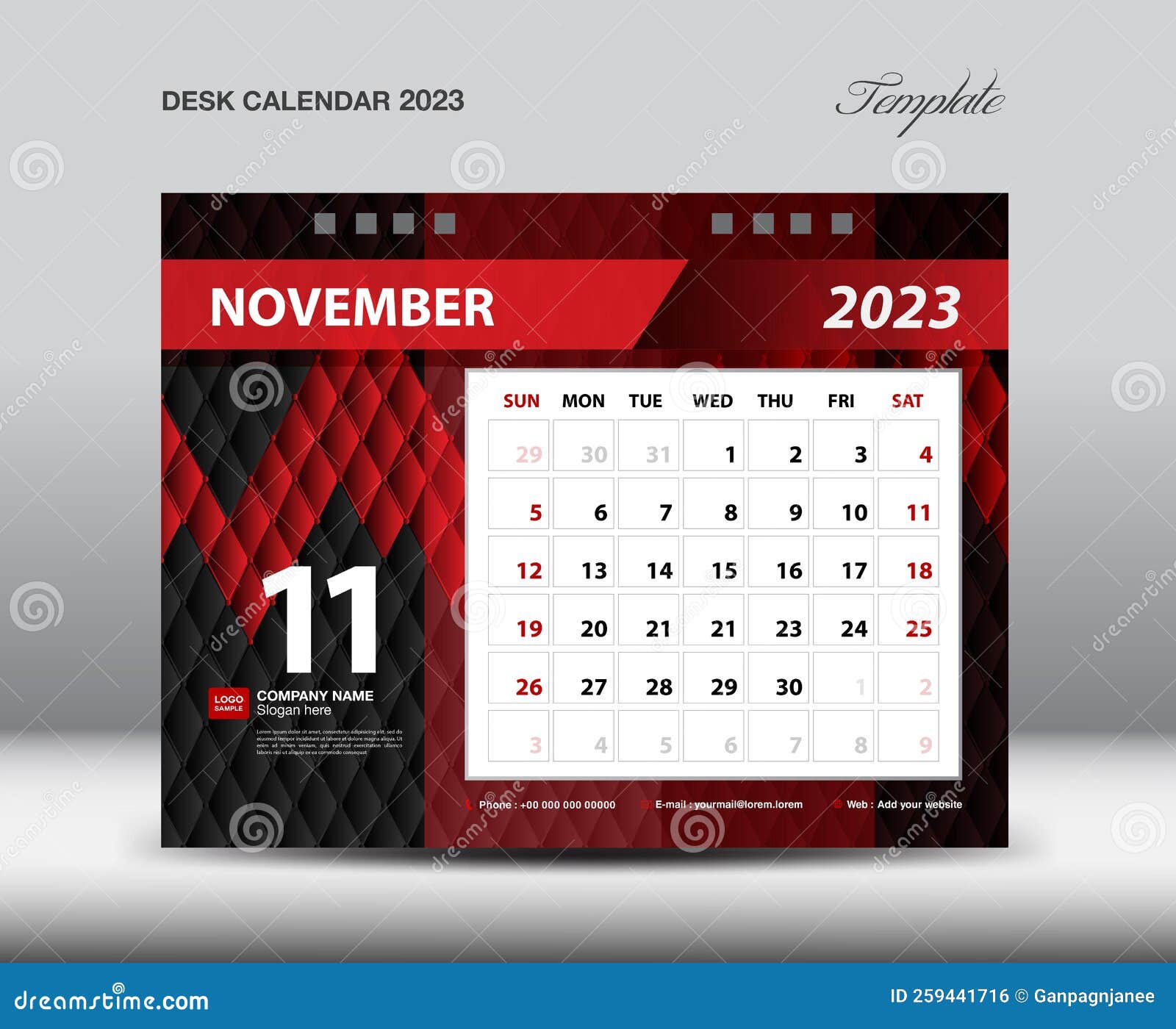 ноябрь 2023 года рабочий календарь векторная неделя шаблона 2023 года  начинает работу проектировочная стенда конструкторских бланк Иллюстрация  вектора - иллюстрации насчитывающей офис, знамена: 259441716