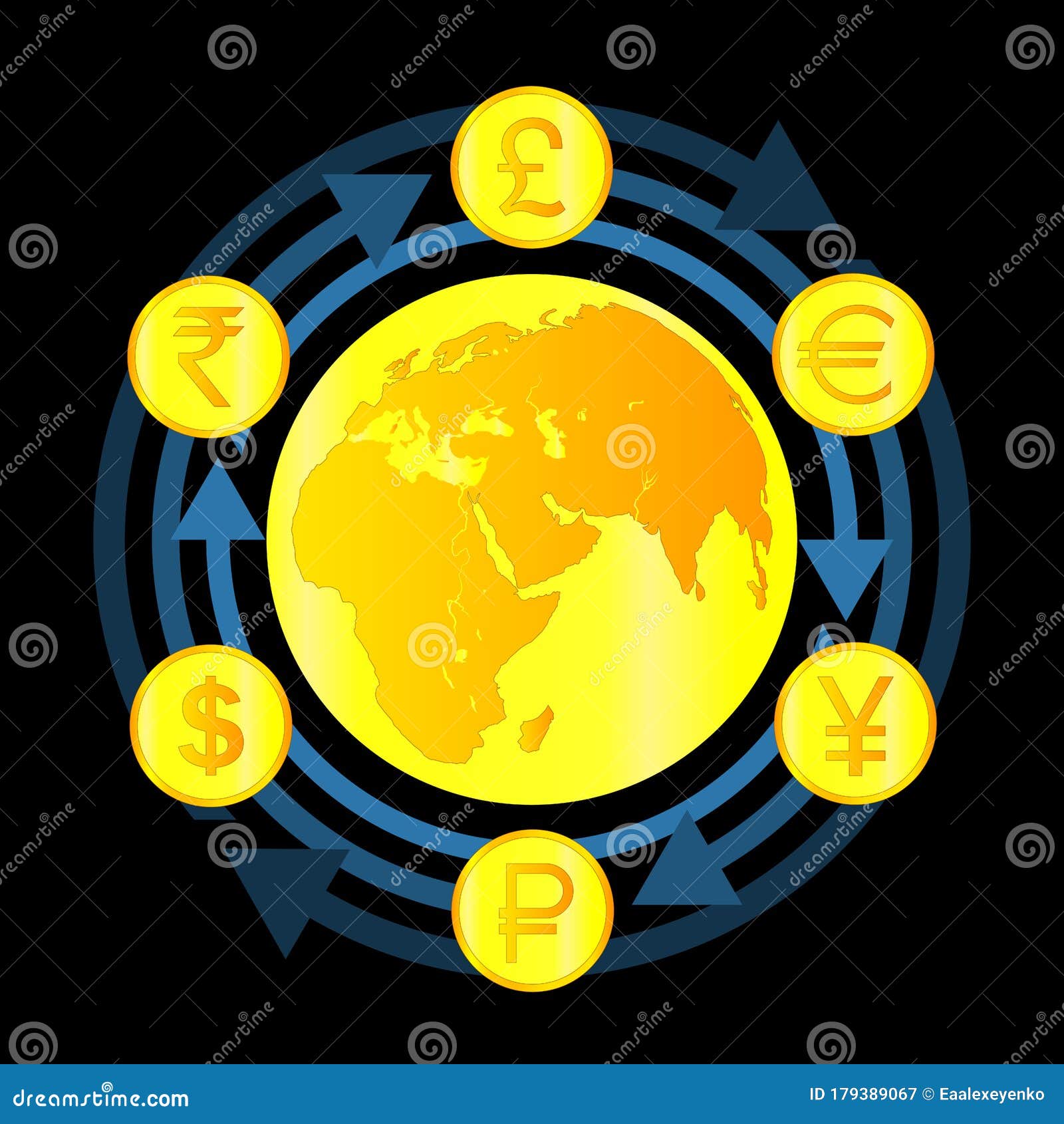 обмен валюты символ