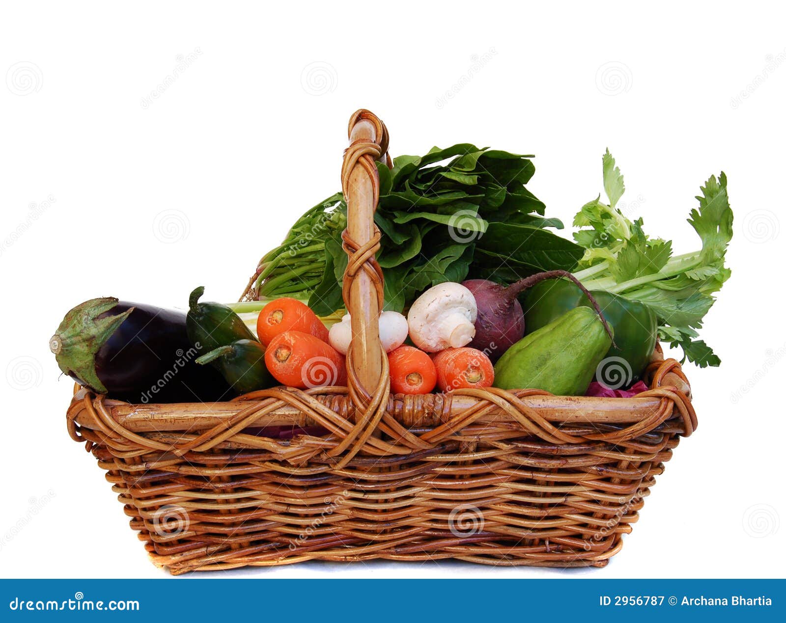 Корзинка с овощами