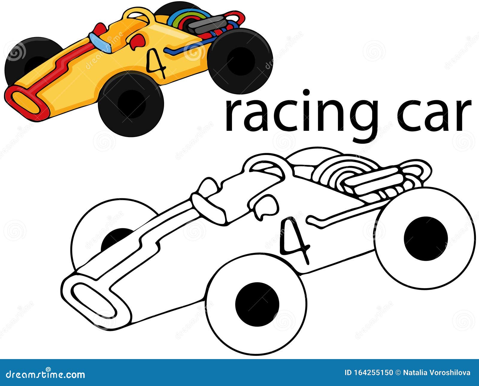 🏎 How to Draw a Fast Race Car  Easy Drawing for Kids 