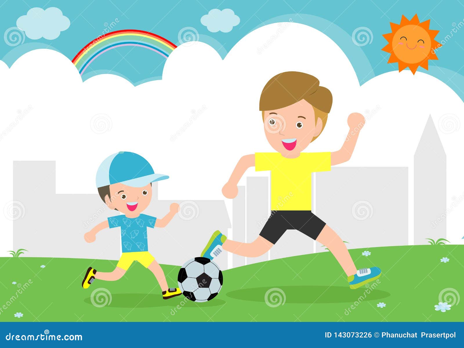 Папа играет в футбол. Сюжетная картина футбол для детей. Папа играет в футбол рисунок. Папа с сыном играют в футбол рисунок. Рисунки папы и ребенка играющих в футбол.