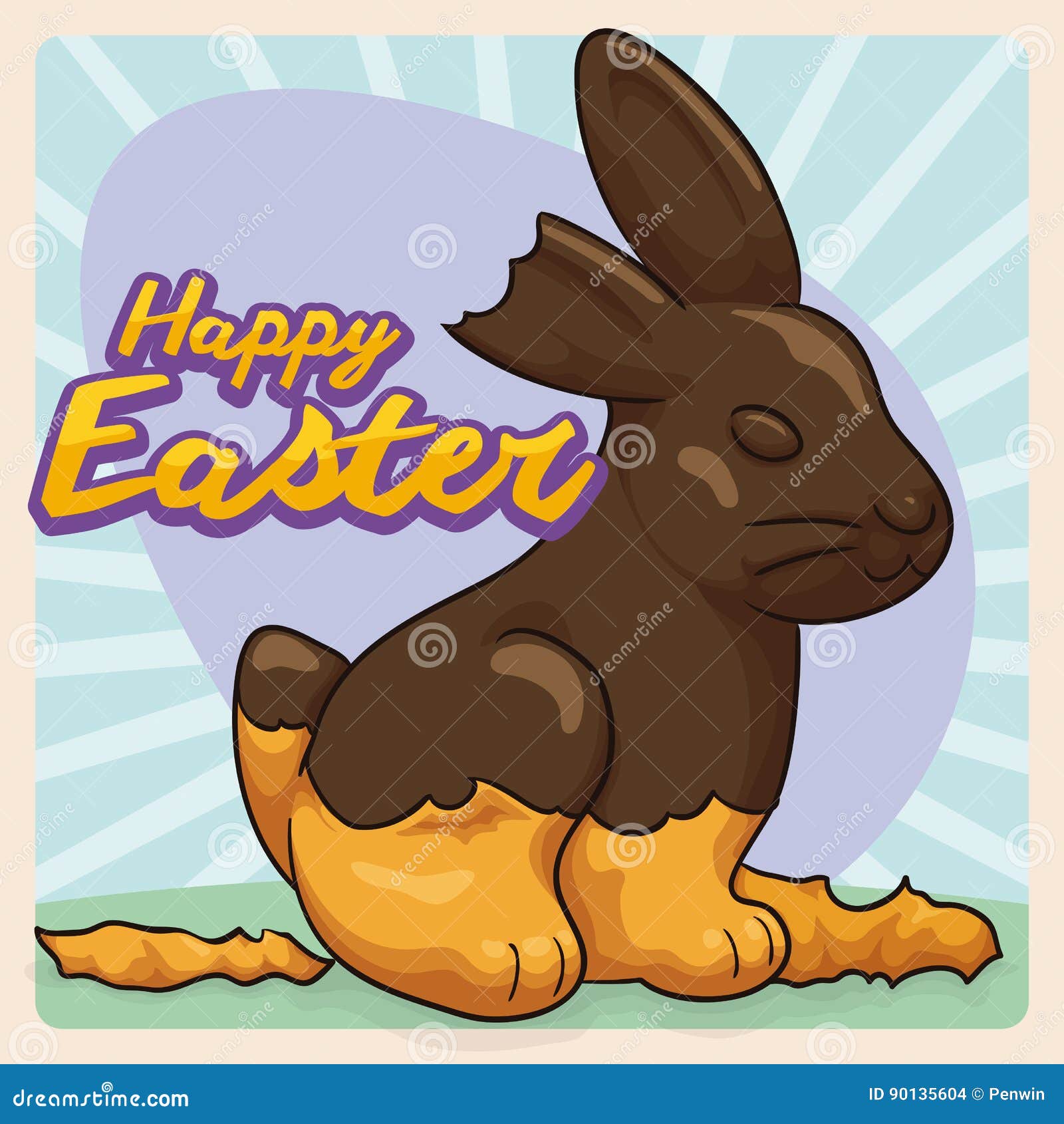 Chocolate easter bunny meme