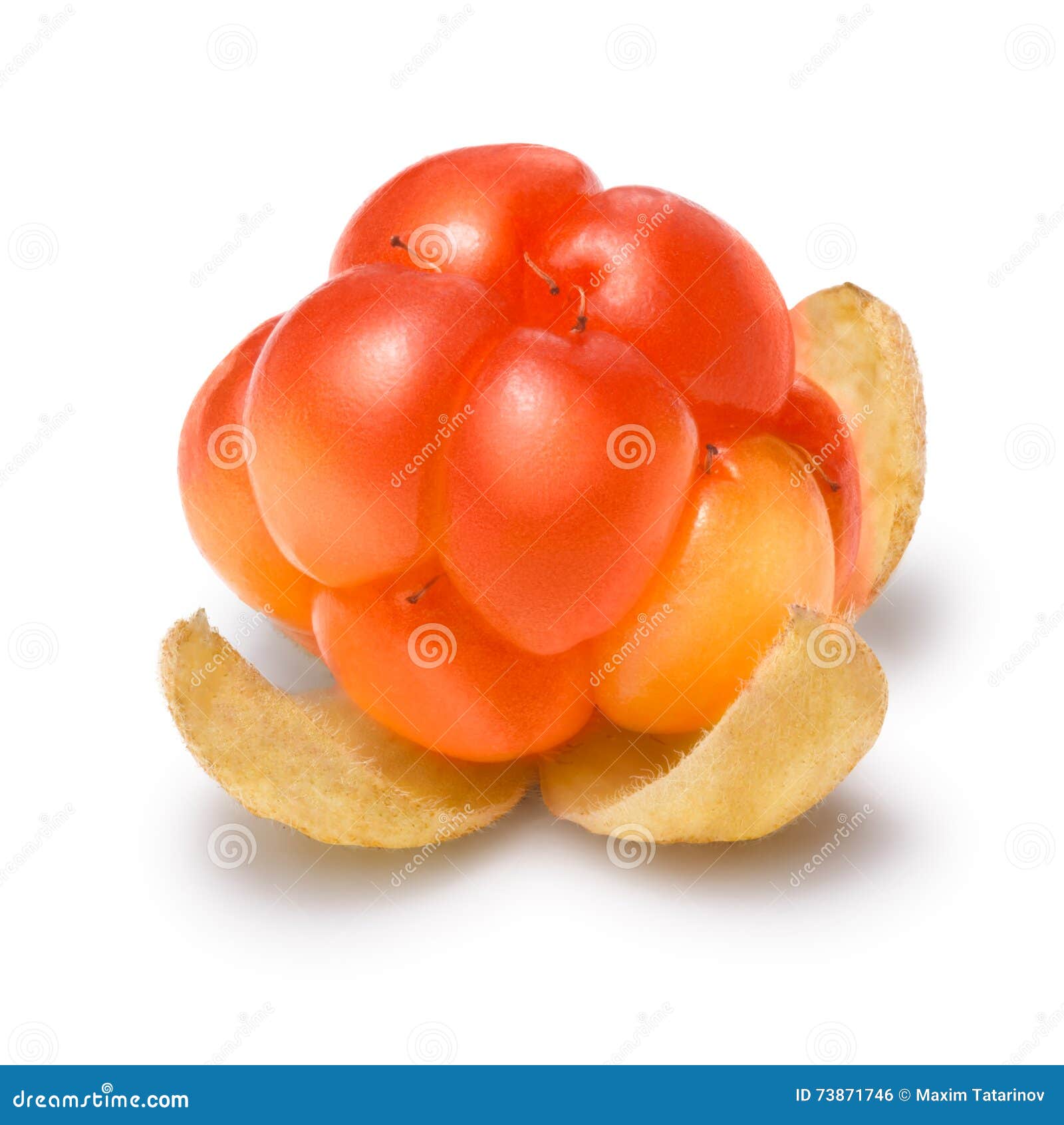 Морошка на прозрачном фоне