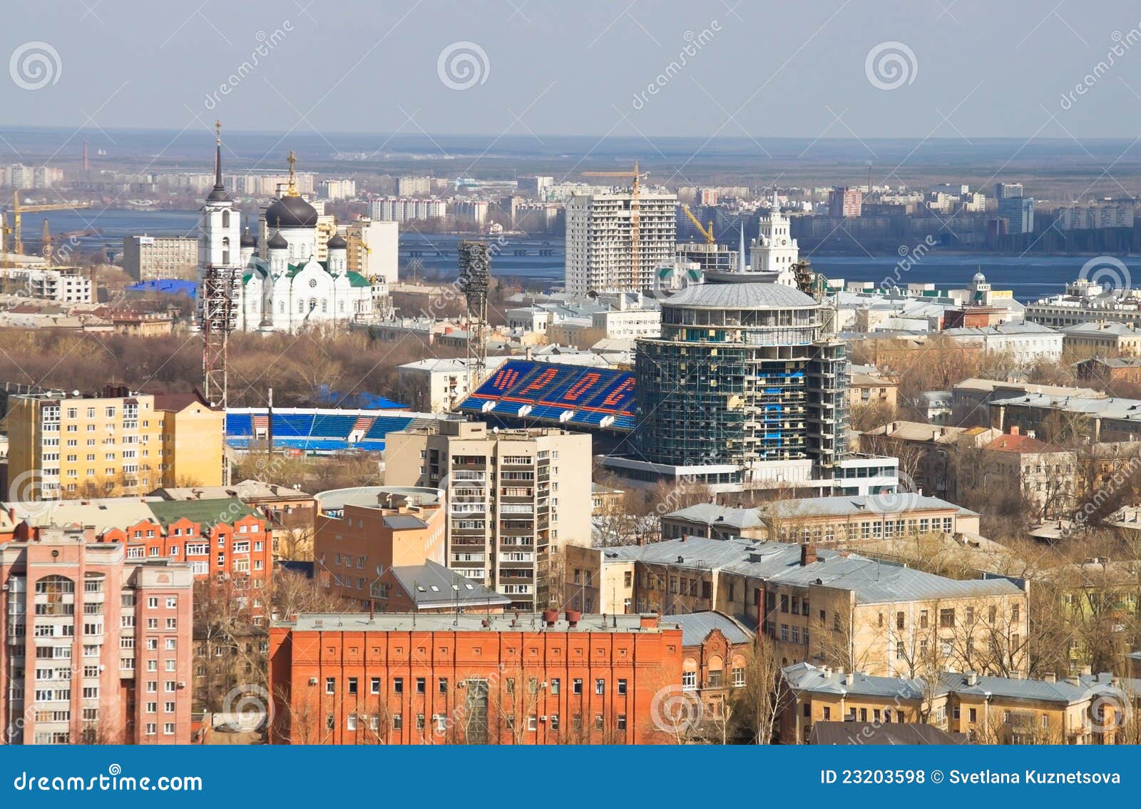Воронеж панорама города