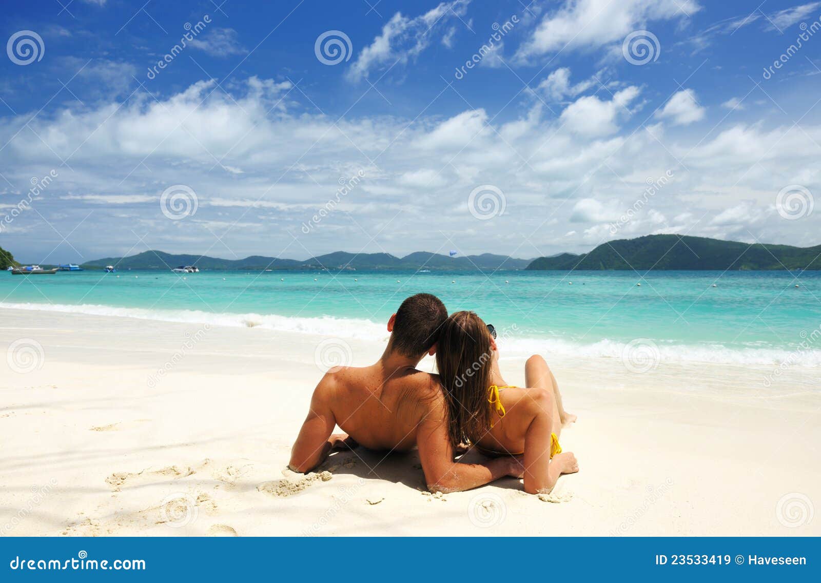 Couple thailand vacation threesome