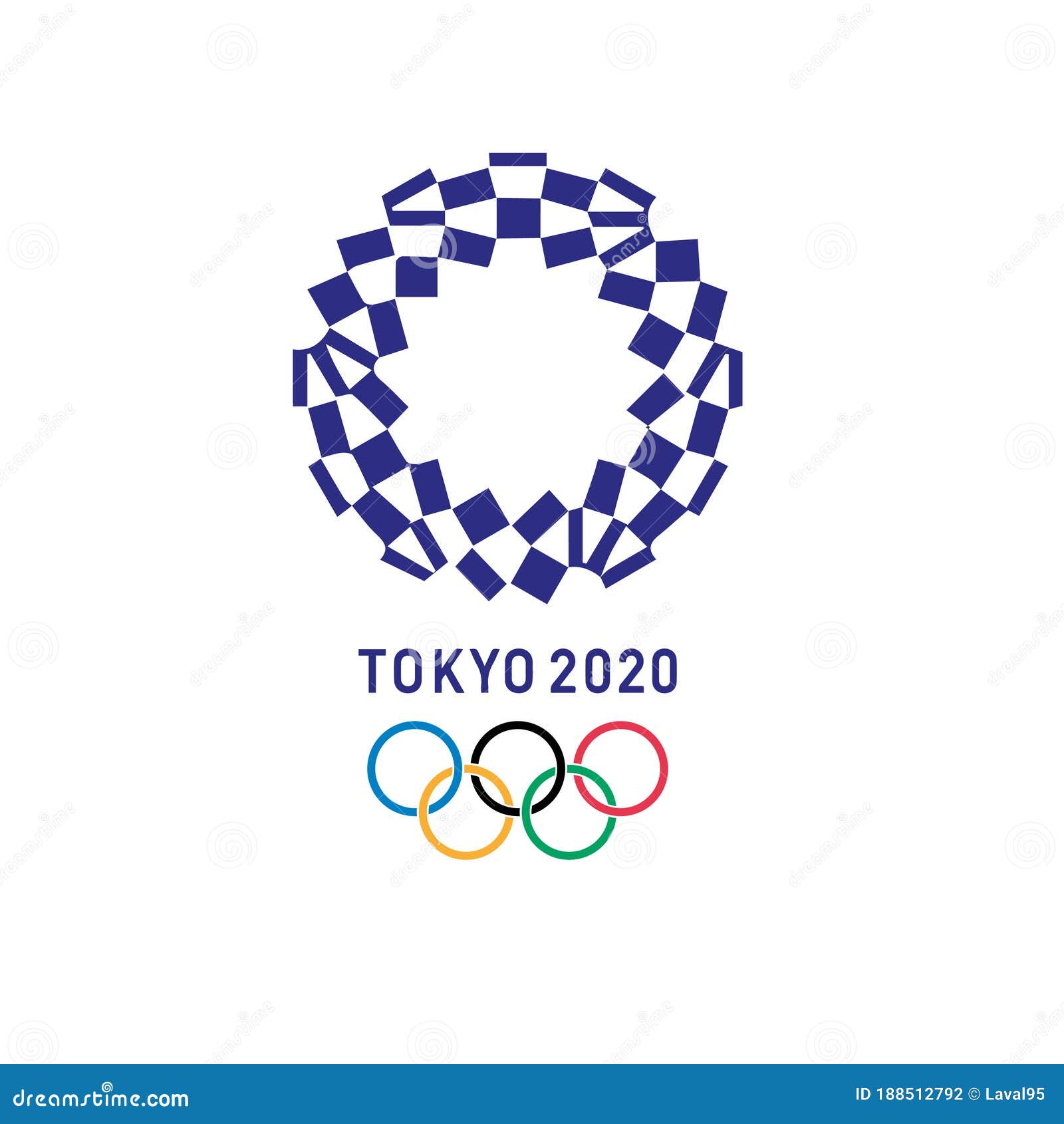 Tokyo Summer Olympics Logo Vector Illustration Editorial Photography Illustration Of Olympics Summer 188512792