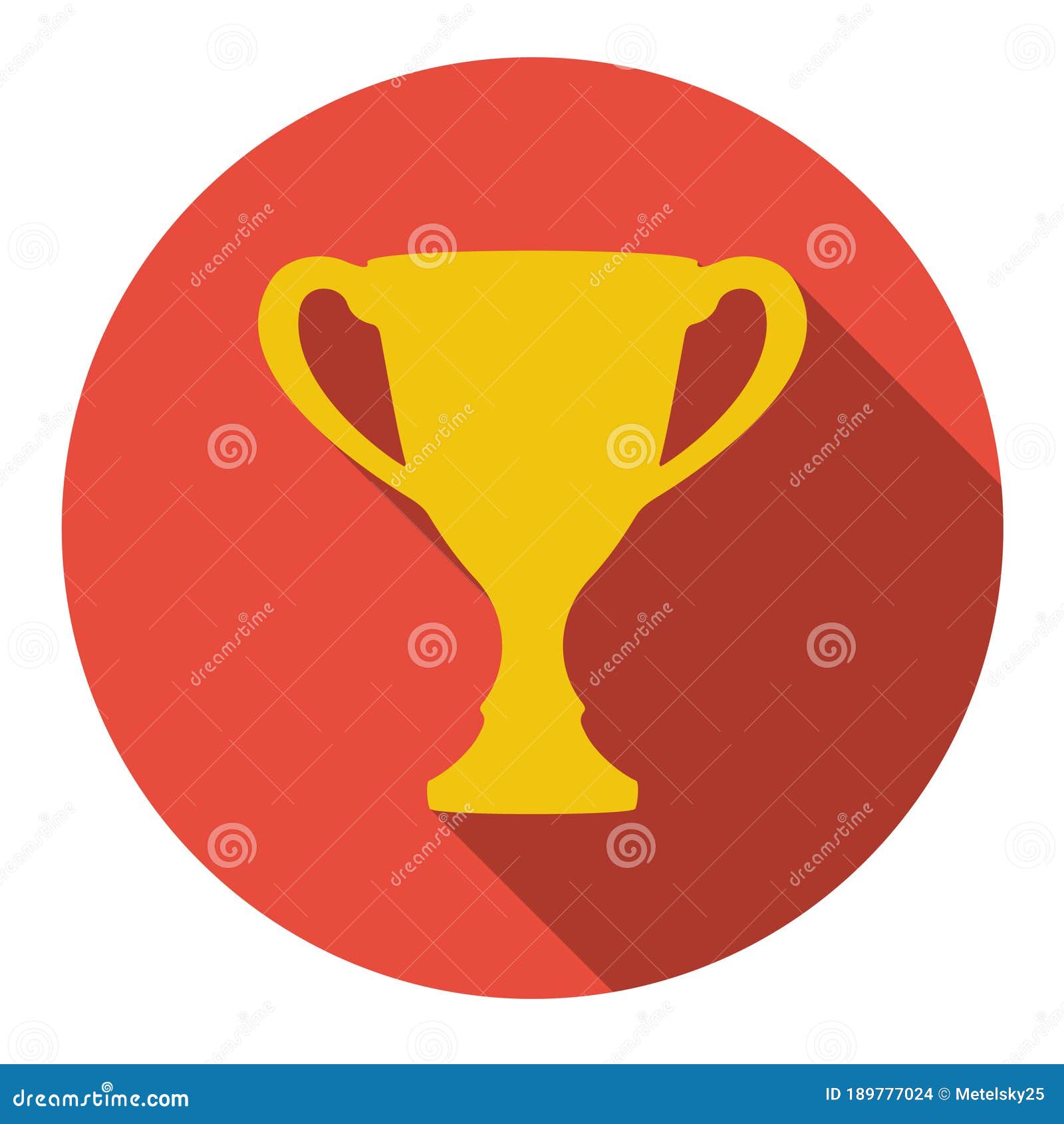 Trophy Cup Icon On A Round Red Frame Vector Winning Champions Cup Sign Flat Design Stock Vector Illustration Of Graphic Frame Trophy Cup Icon On A Round Red Frame Vector Winning Champions Cup Sign Flat Design Stock Vector Illustration Of Graphic Frame