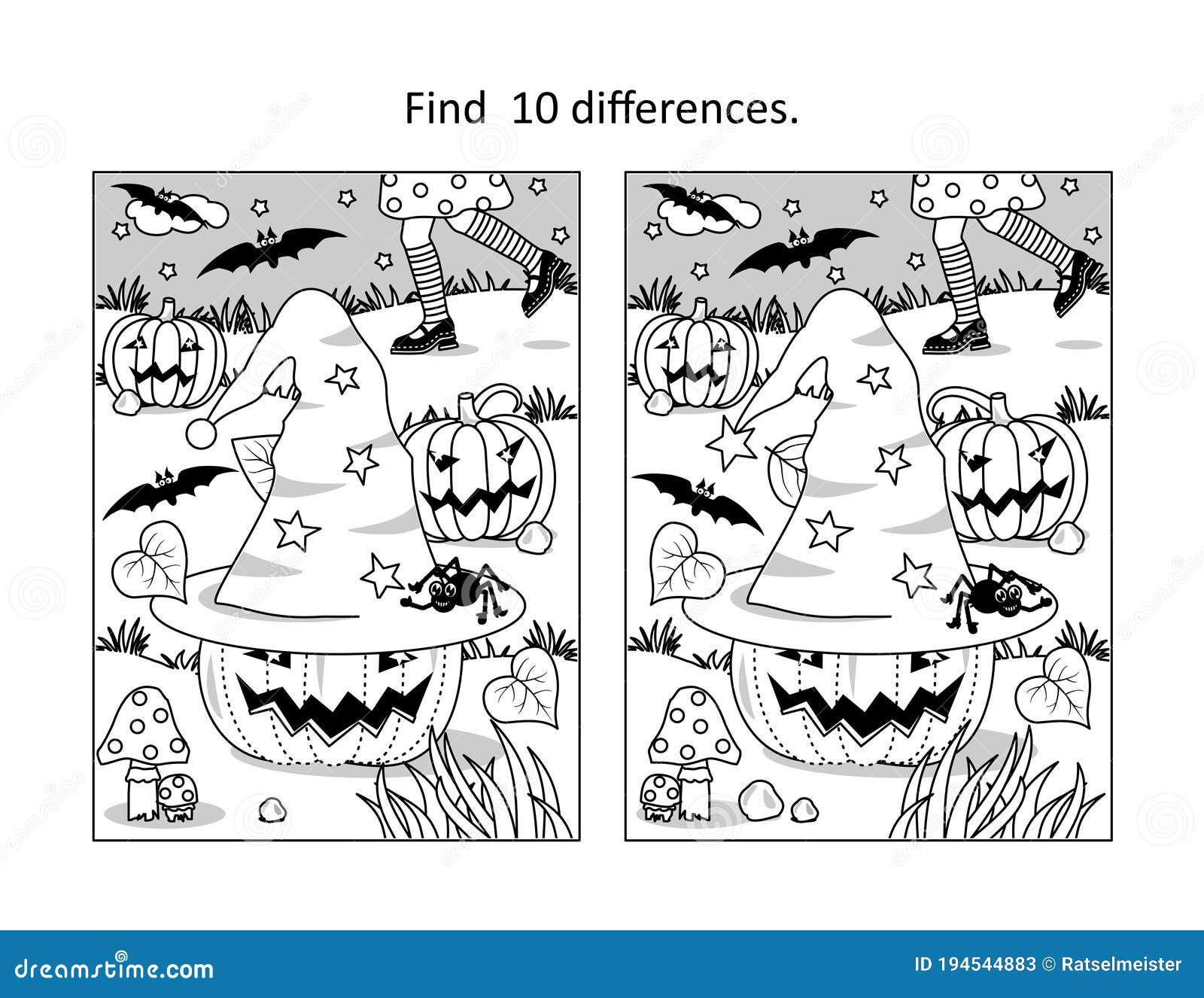 Find the hat. Halloween find differences. Find 10 differences Halloween. Найди 10 отличий. Найди отличия Хэллоуин для детей.