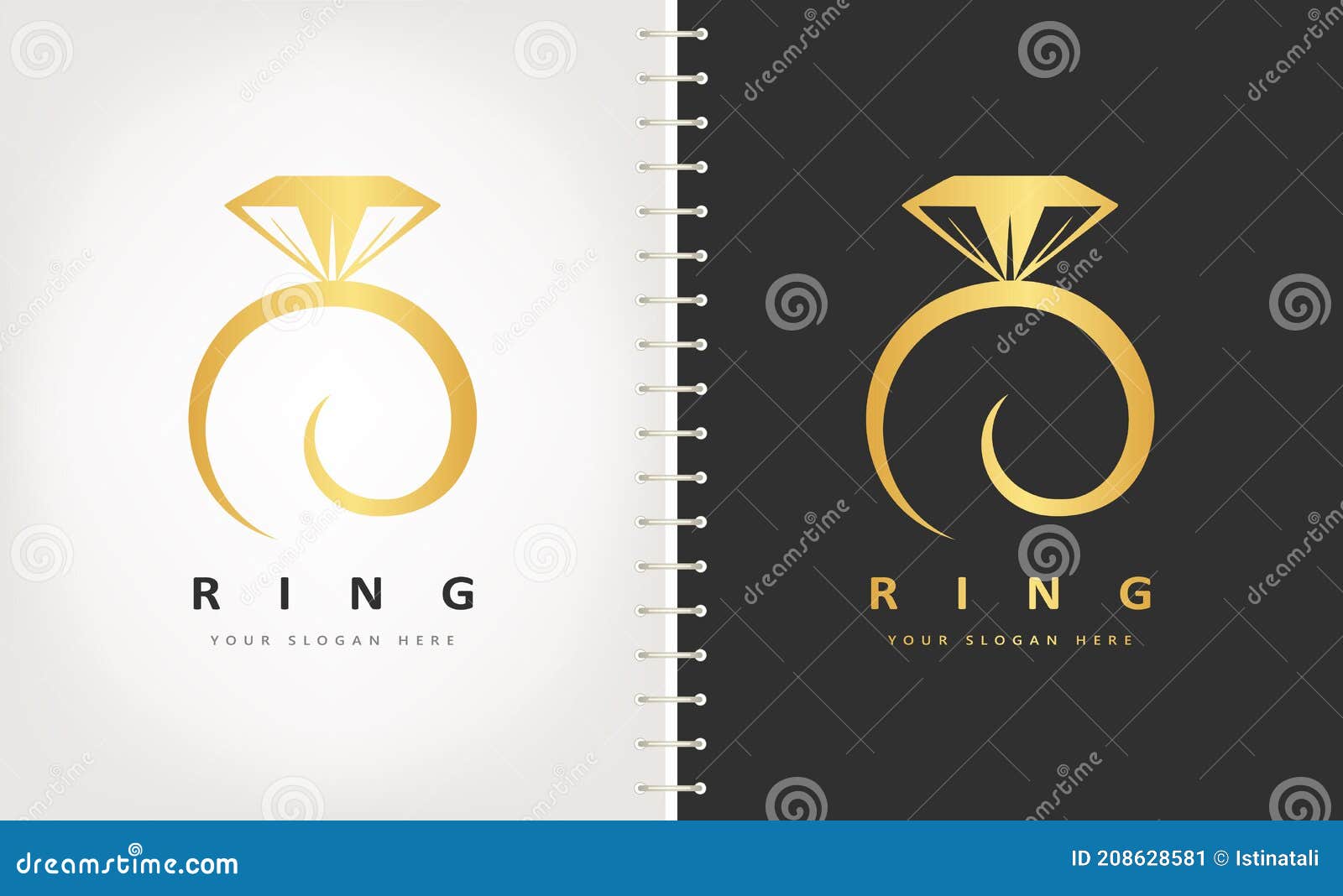 Wedding Logo Gold Wedding Ringsstylized Engagement Stock Vector (Royalty  Free) 391689943 | Shutterstock | Wedding logos, Logo design, Wedding rings  for women