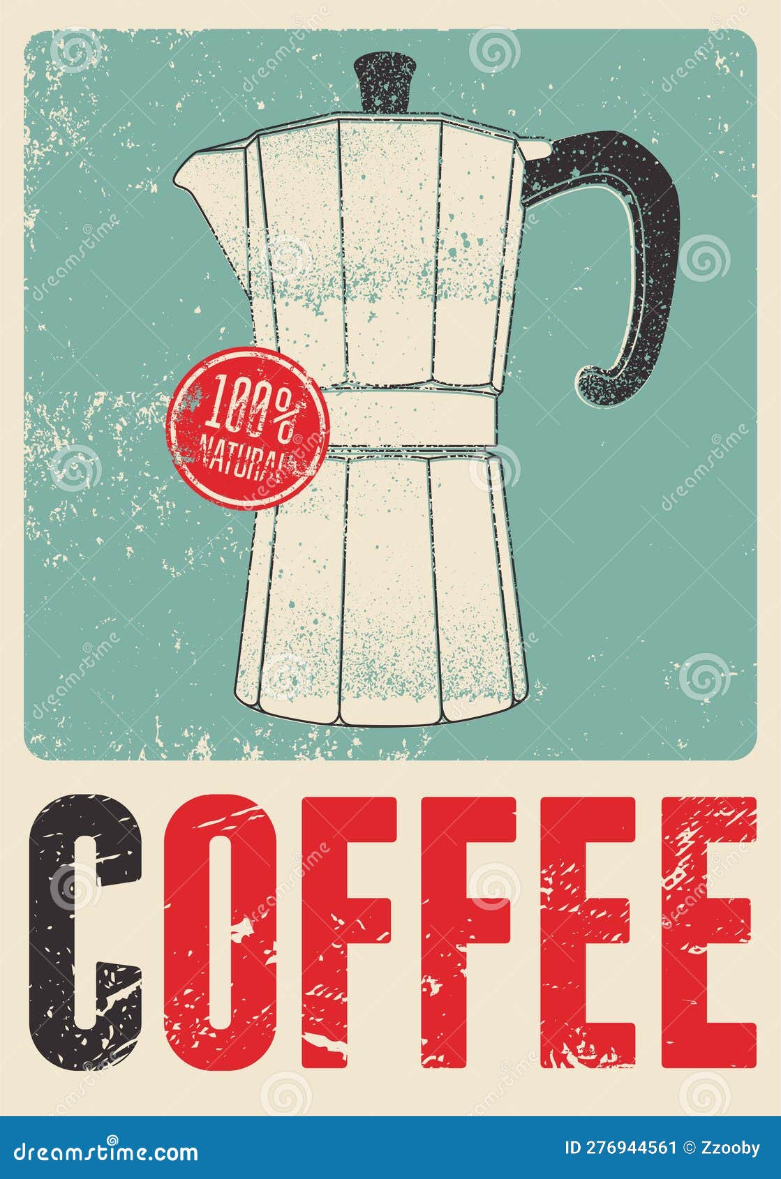 Antique Coffee Pots Poster