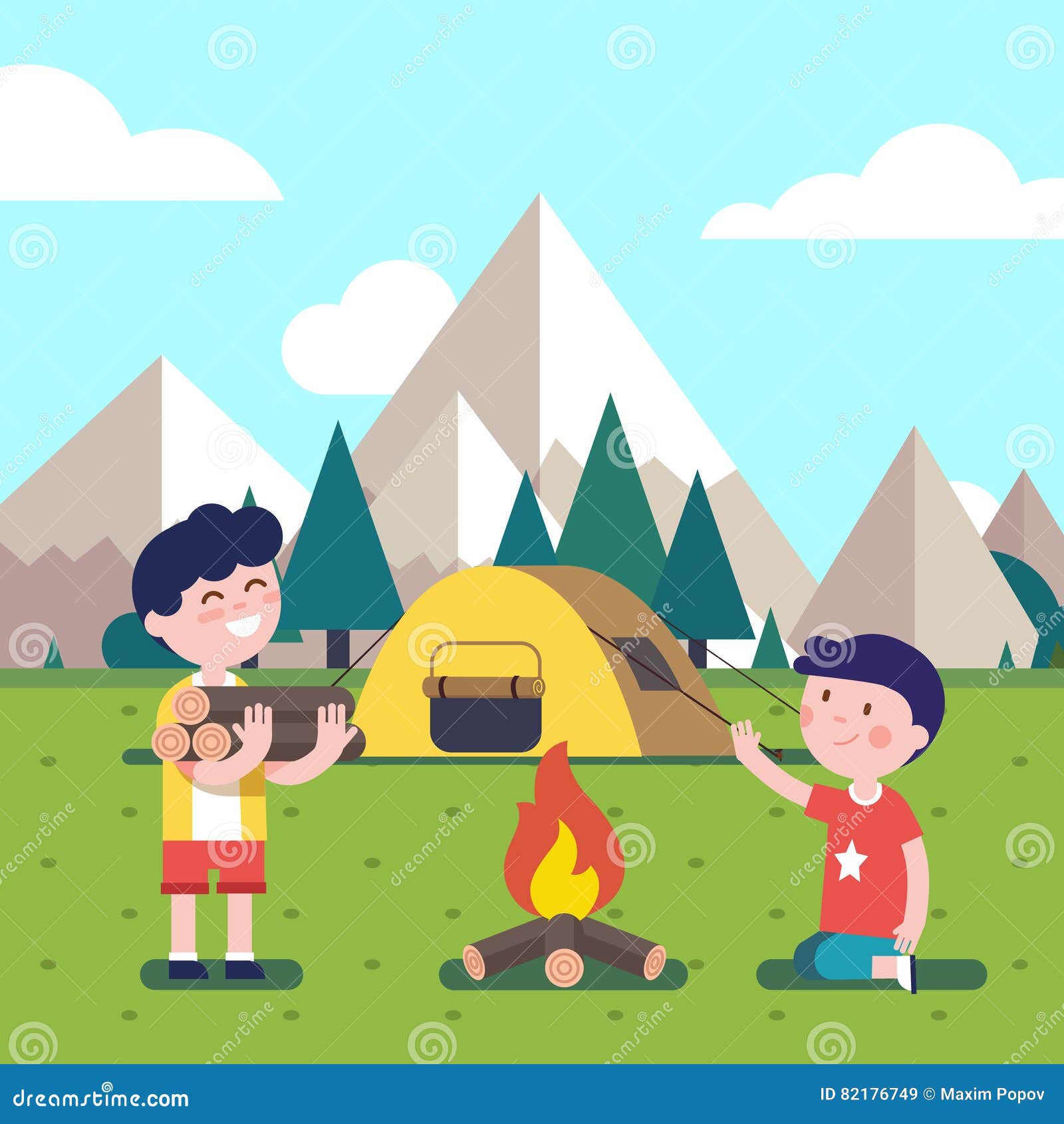 Camping for kids