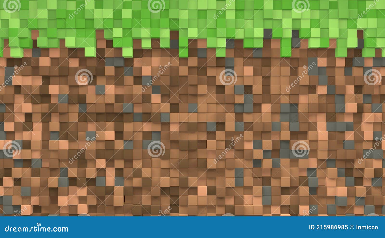 пиксельная трава и фон земли. концепция Minecraft игры 3d абстрактные кубы.  видеоигра геометрические мозаичные волны. Иллюстрация штока - иллюстрации  насчитывающей футуристическо, холмы: 215986985