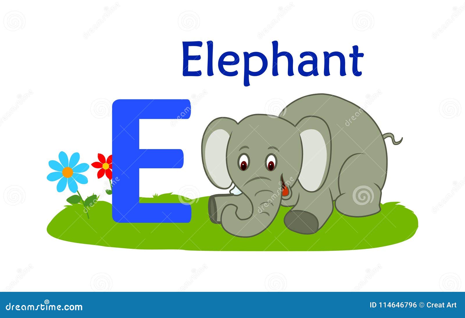 E elephant