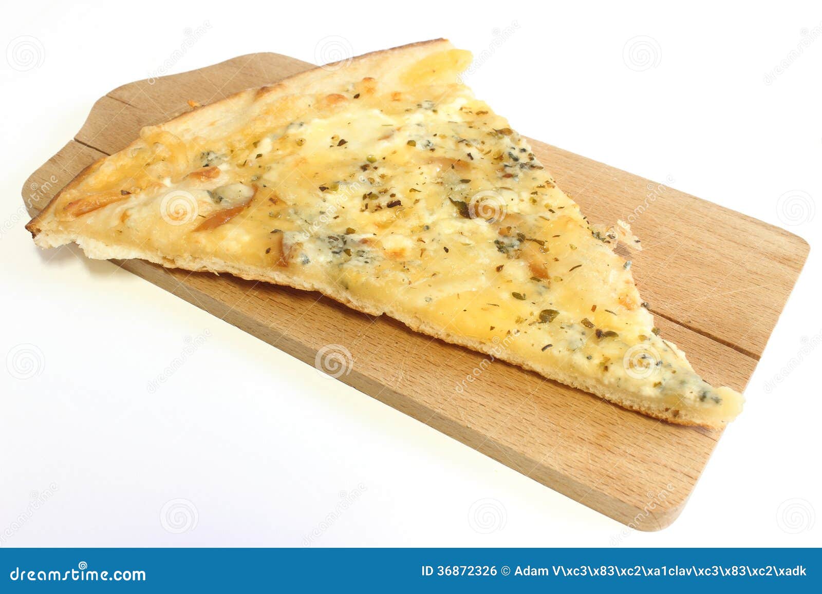 1 кусок пиццы четыре сыра фото 2